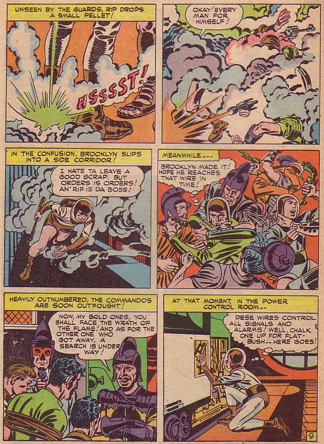 Read online Boy Commandos comic -  Issue #23 - 42