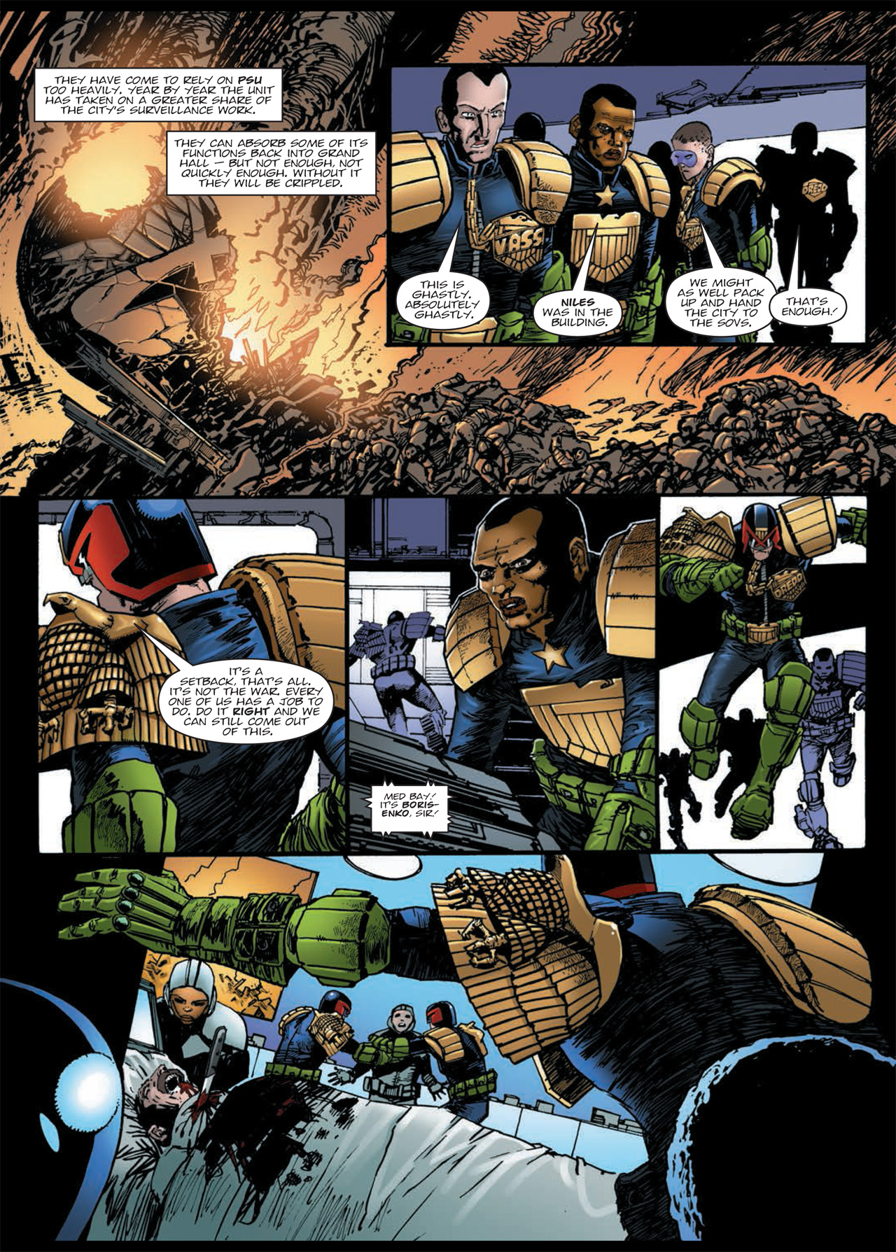 Read online Judge Dredd: Day of Chaos: Endgame comic -  Issue # TPB (Part 2) - 4