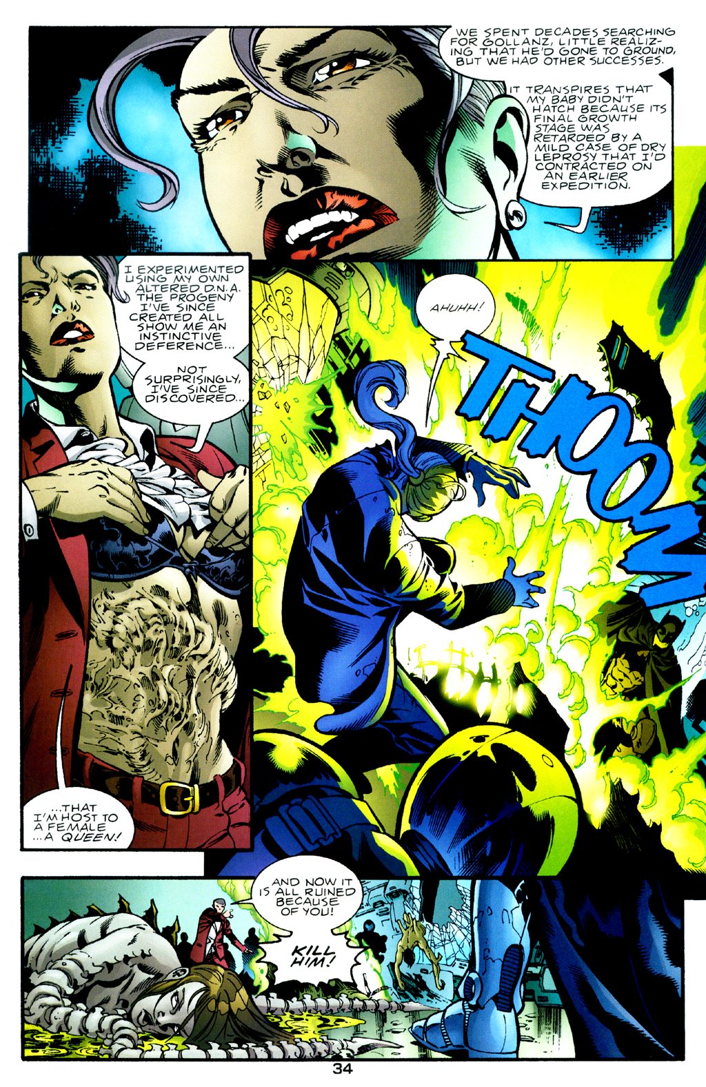 Read online Batman/Aliens II comic -  Issue #3 - 33