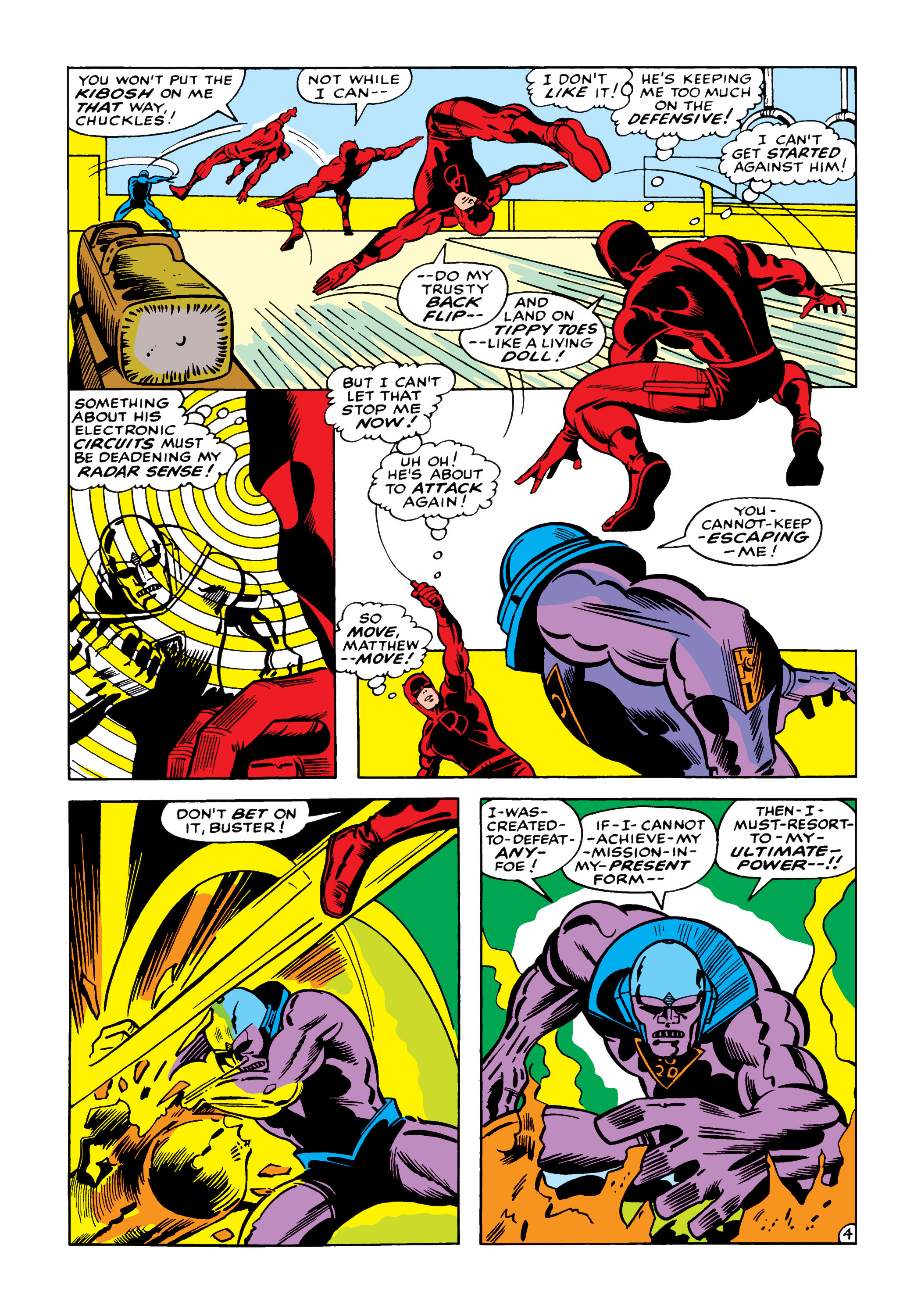 Read online Marvel Masterworks: Daredevil comic -  Issue # TPB 5 (Part 2) - 78