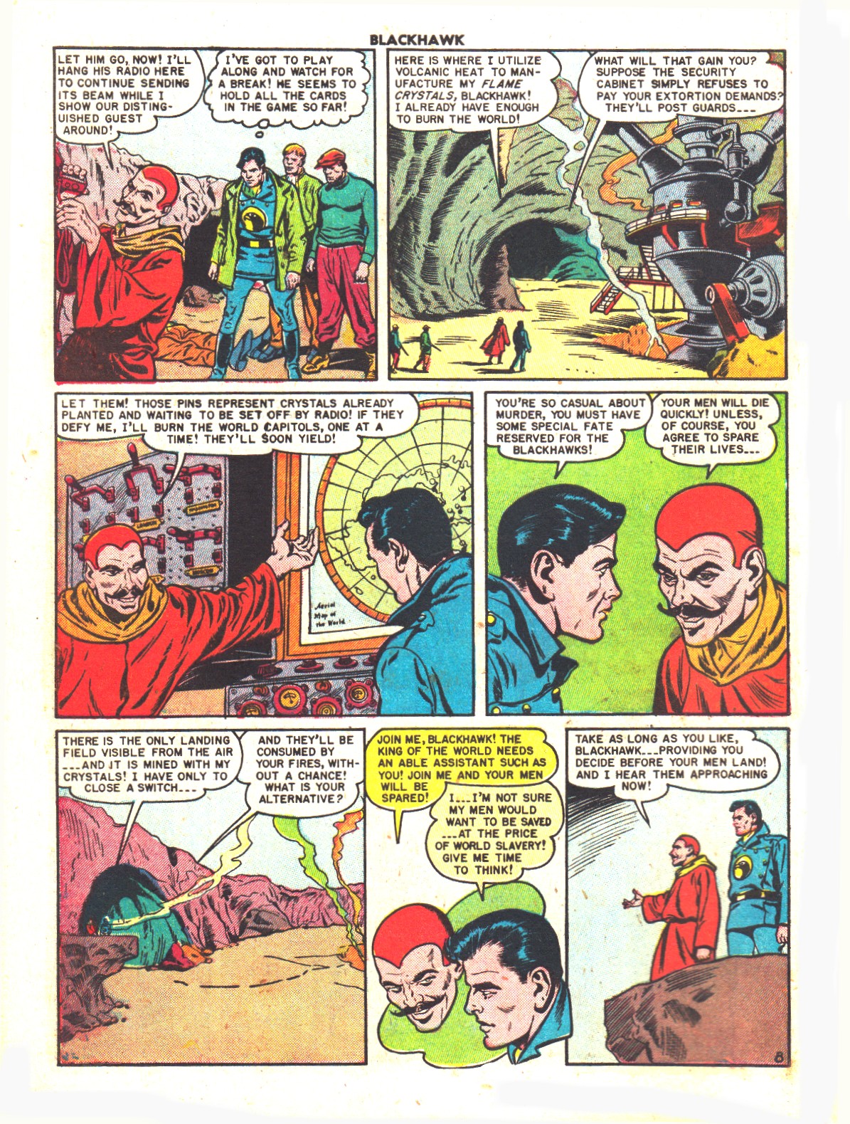 Read online Blackhawk (1957) comic -  Issue #38 - 10
