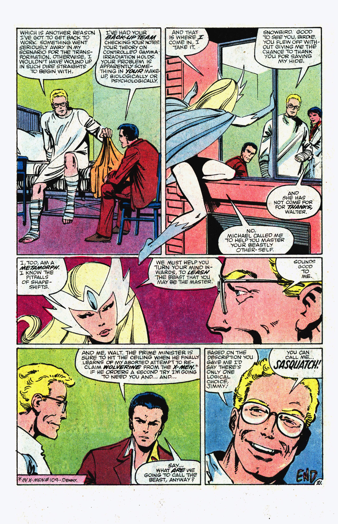 Read online Alpha Flight (1983) comic -  Issue #11 - 22