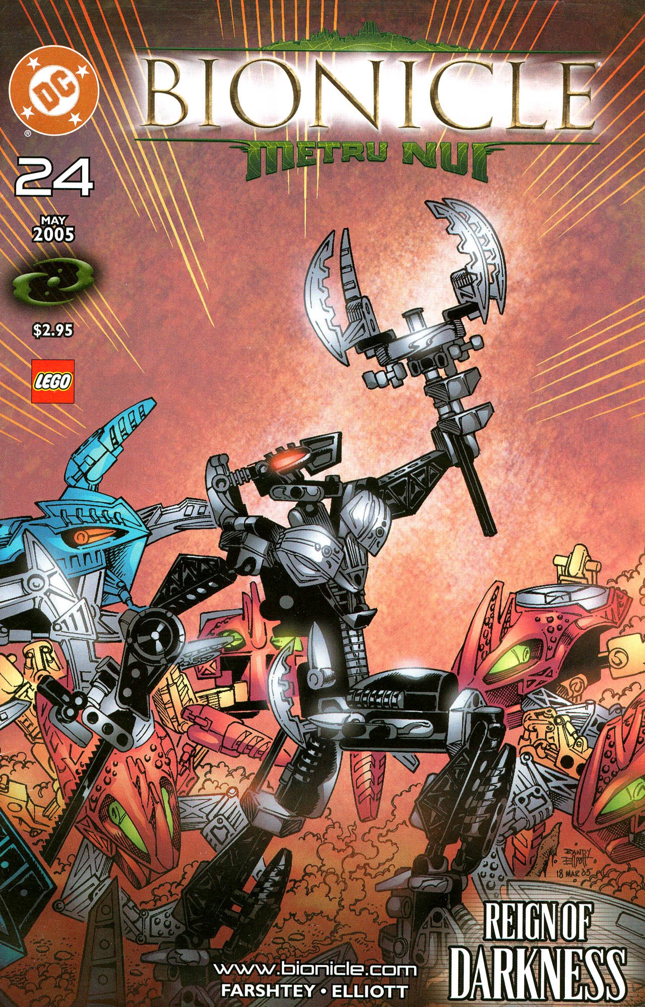 Read online Bionicle comic -  Issue #24 - 1