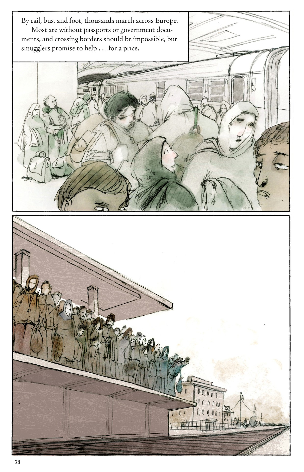 Read online The Unwanted: Stories of the Syrian Refugees comic -  Issue # TPB - 34