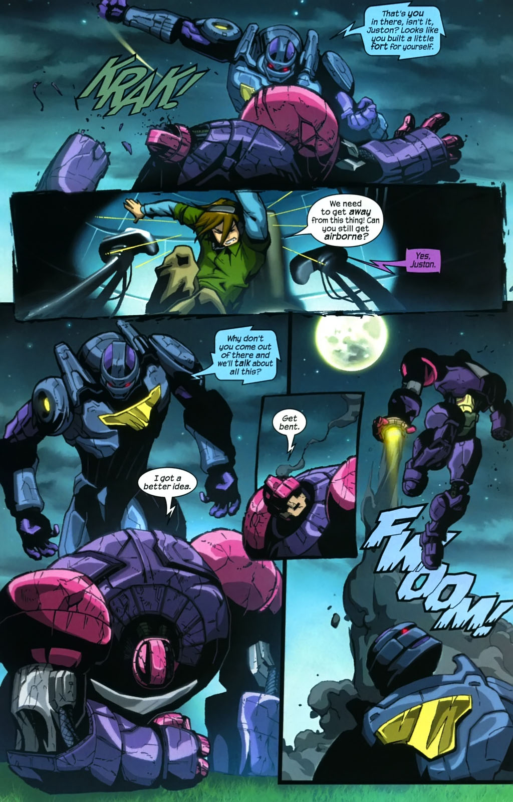 Read online Sentinel (2006) comic -  Issue #4 - 21