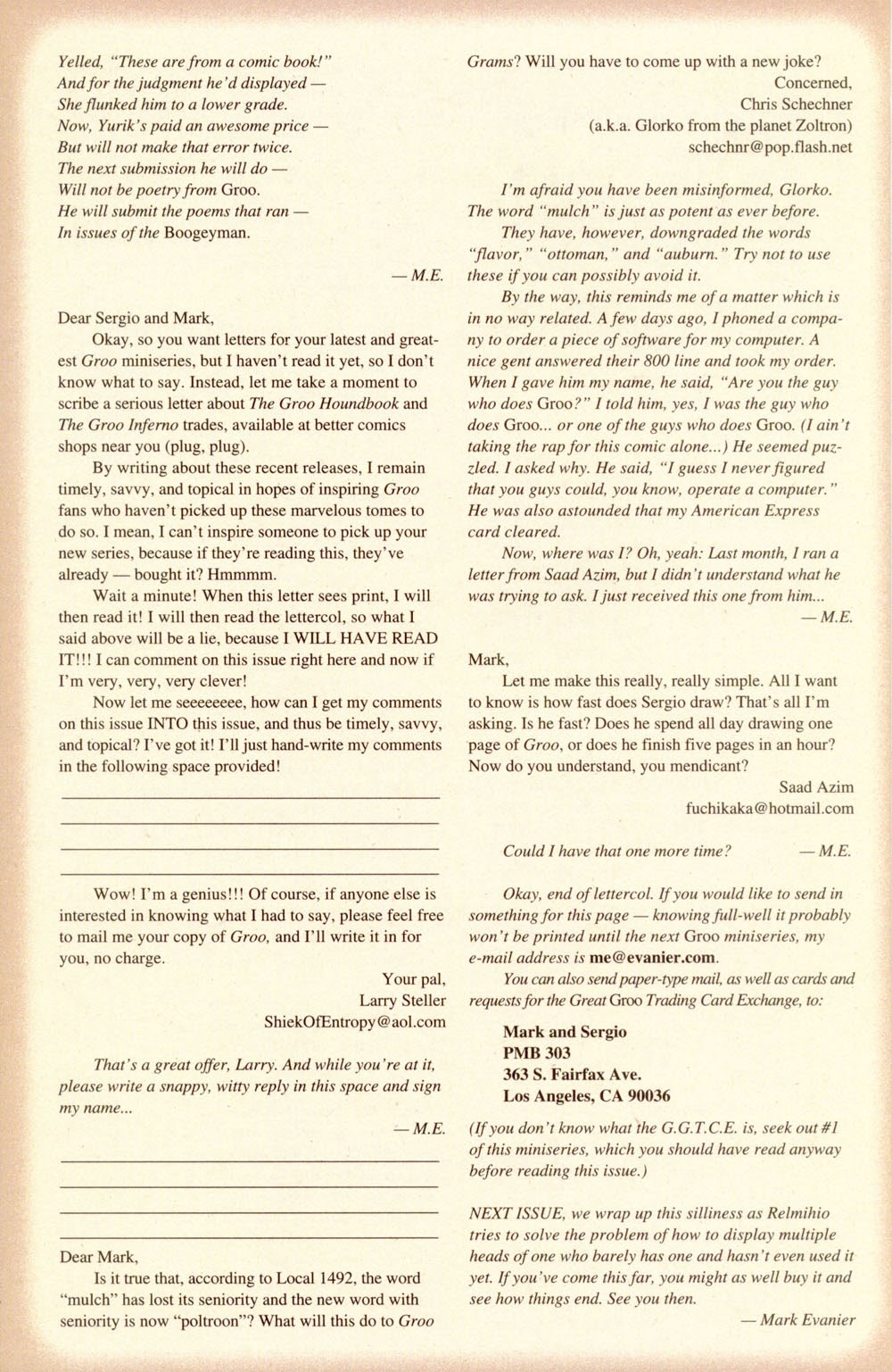 Read online Sergio Aragonés' Groo: Mightier Than the Sword comic -  Issue #3 - 28