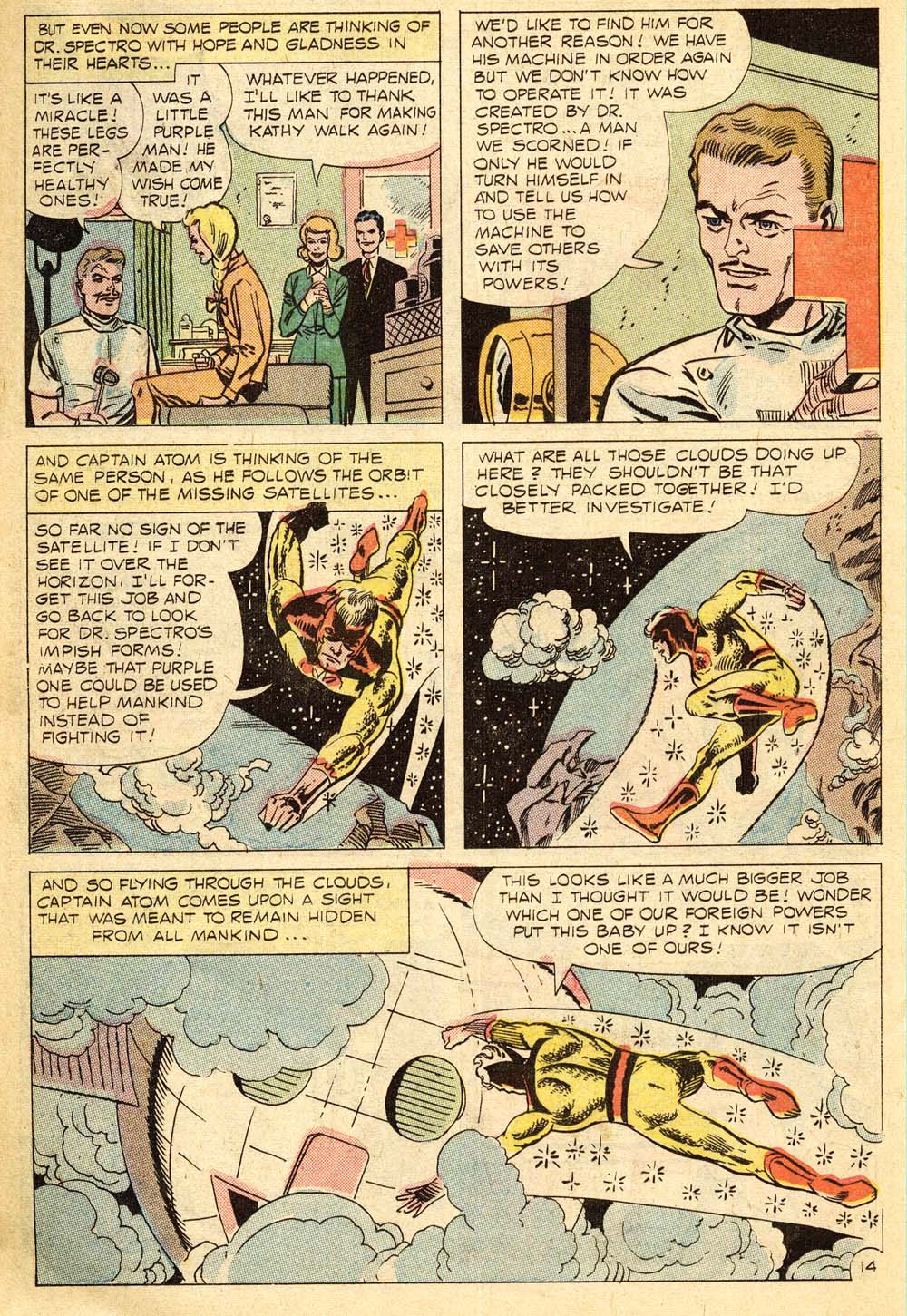 Read online Captain Atom (1965) comic -  Issue #81 - 16