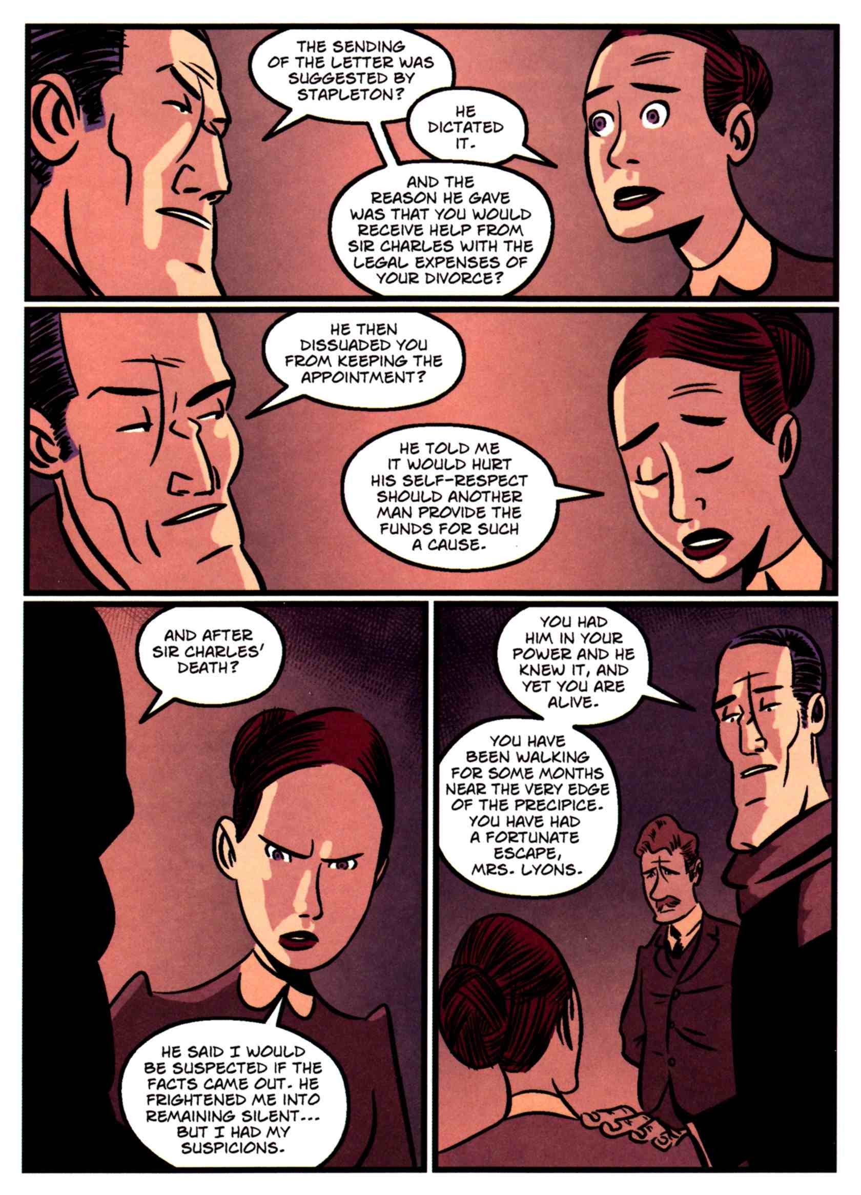 Read online The Hound of the Baskervilles (2009) comic -  Issue # TPB - 119
