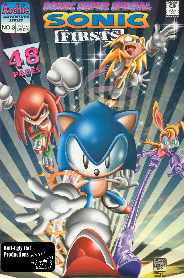 Read online Sonic Super Special comic -  Issue #3 - Sonic Firsts - 1