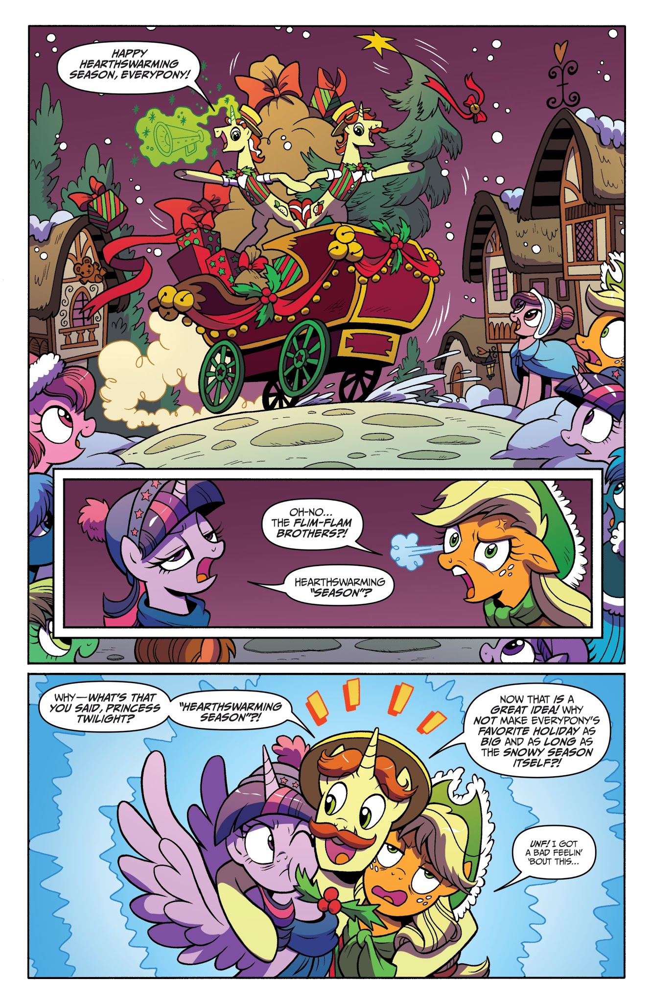 Read online My Little Pony: Friendship is Magic comic -  Issue # _Holiday Special 2017 - 5