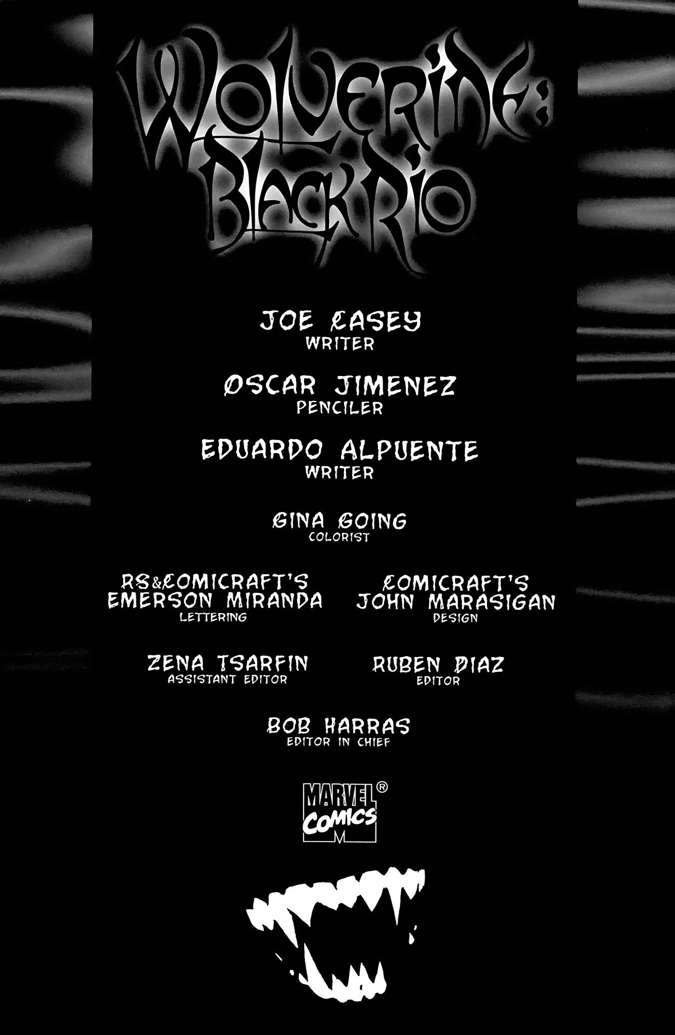 Read online Wolverine: Black Rio comic -  Issue # Full - 2