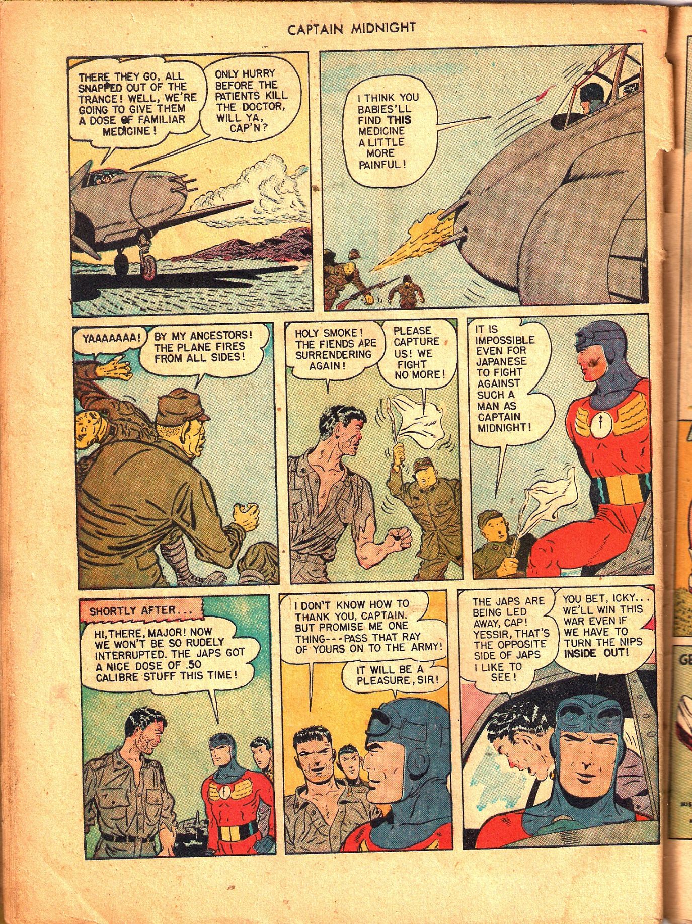 Read online Captain Midnight (1942) comic -  Issue #45 - 48