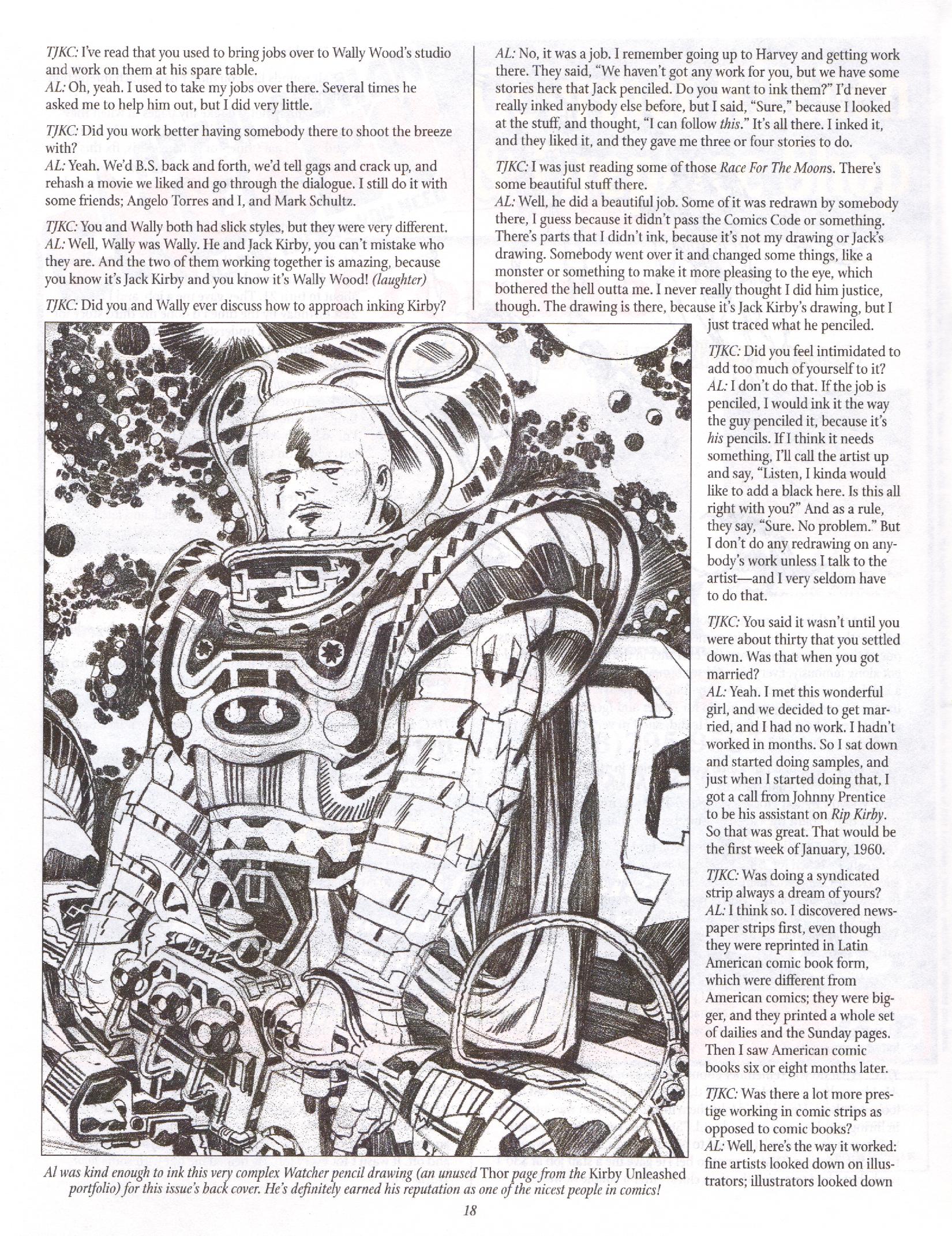 Read online The Jack Kirby Collector comic -  Issue #15 - 18