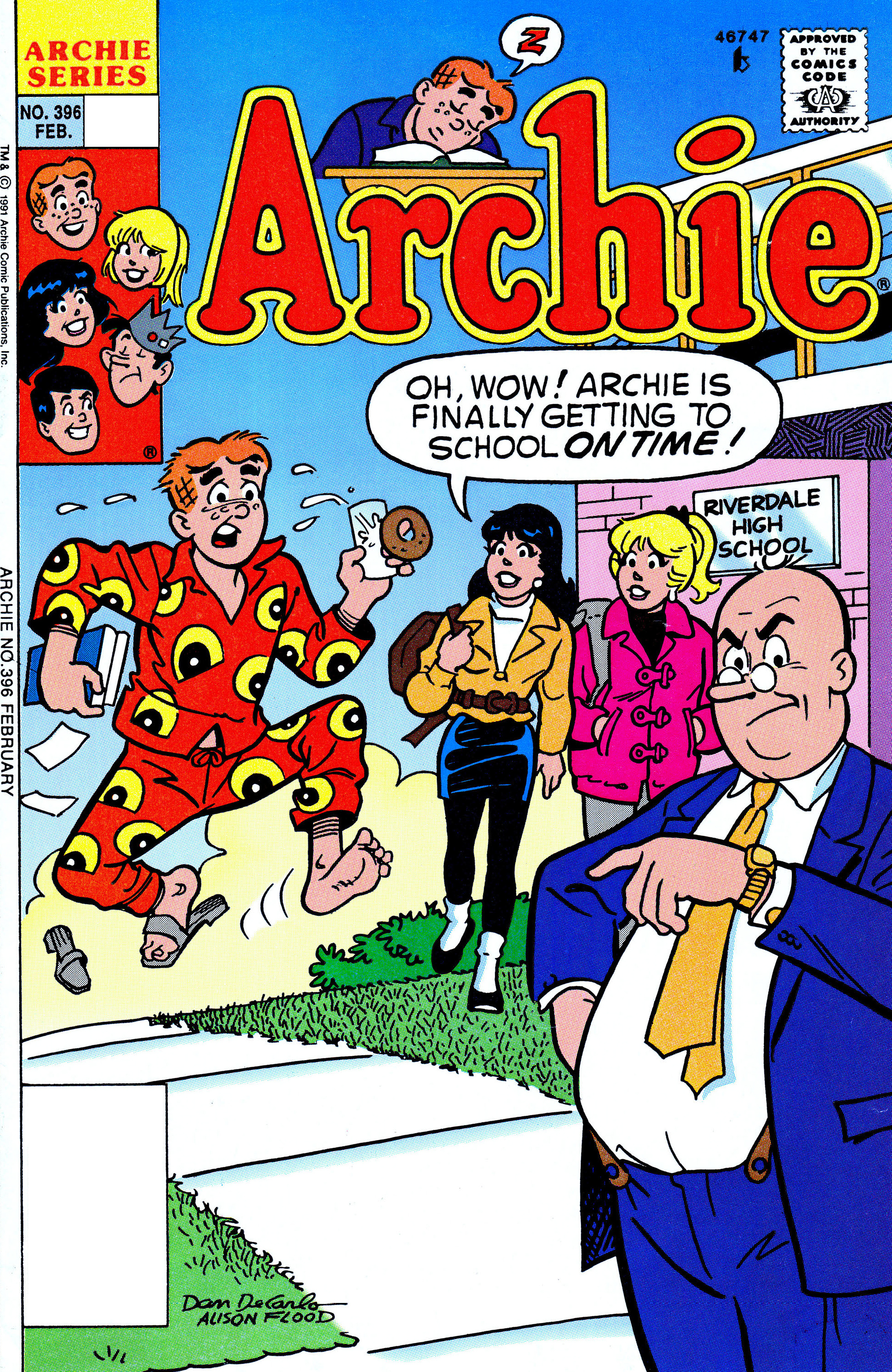 Read online Archie (1960) comic -  Issue #396 - 1