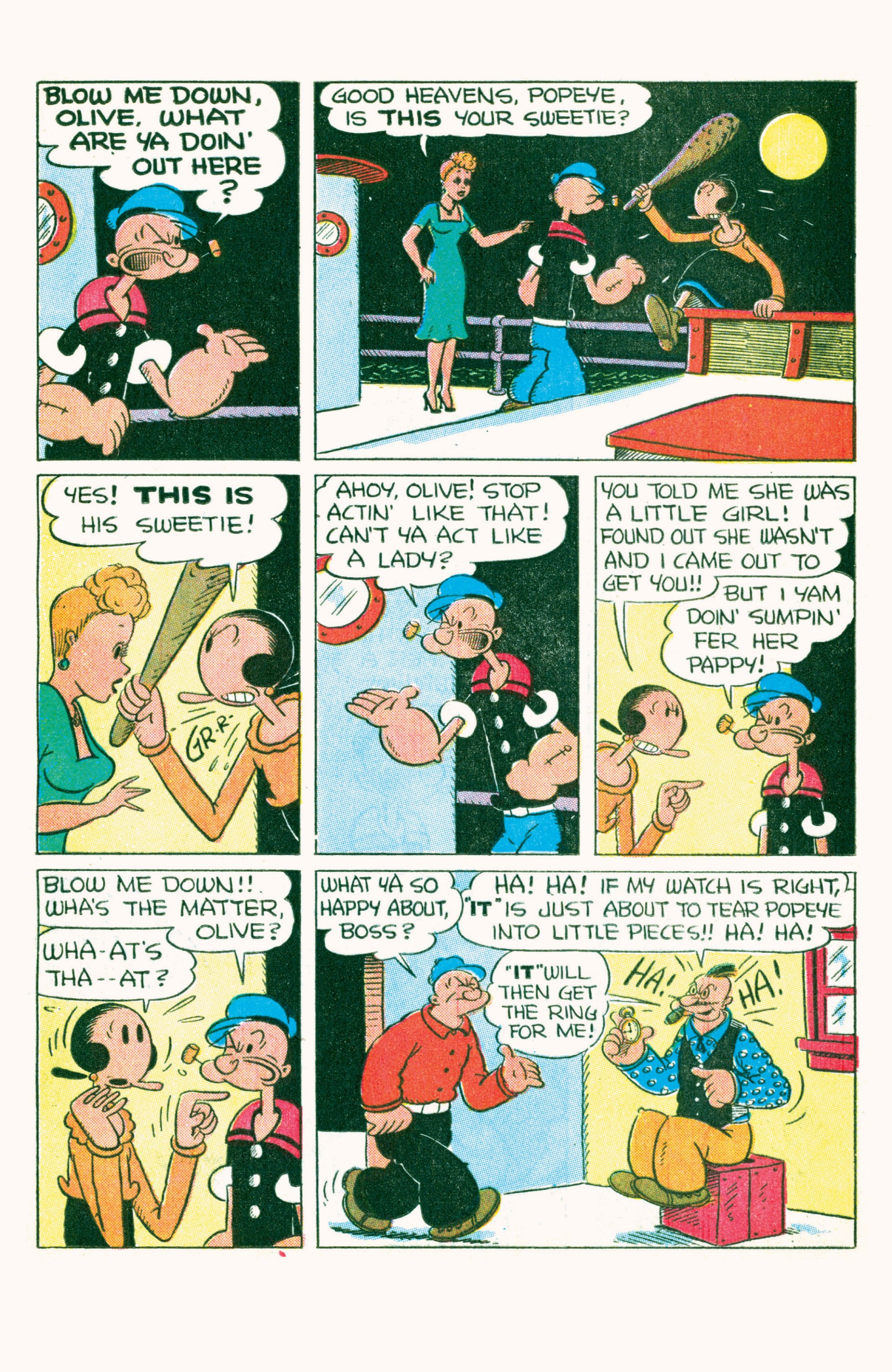 Read online Classic Popeye comic -  Issue #7 - 12