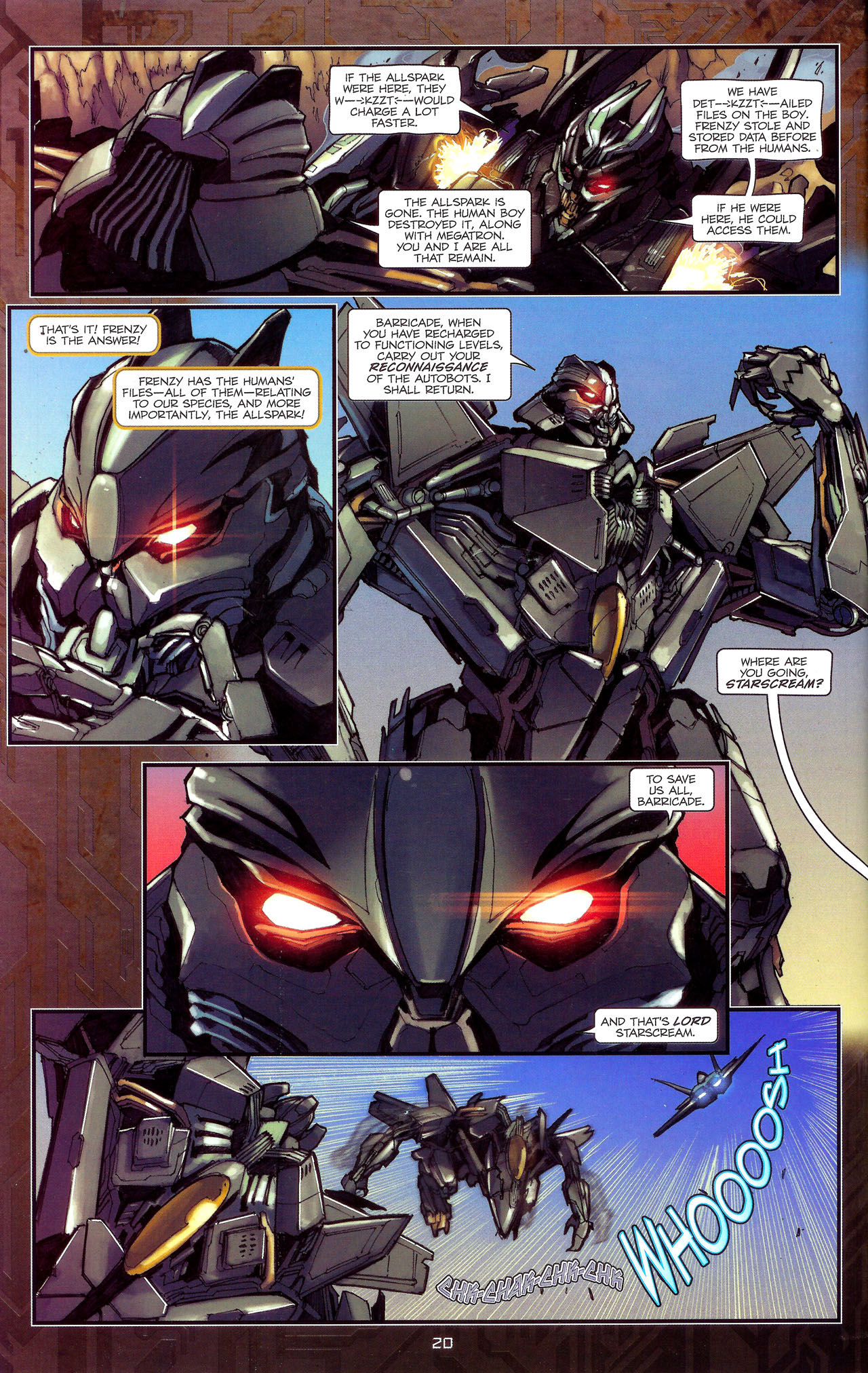 Read online Transformers The Reign of Starscream comic Issue 1