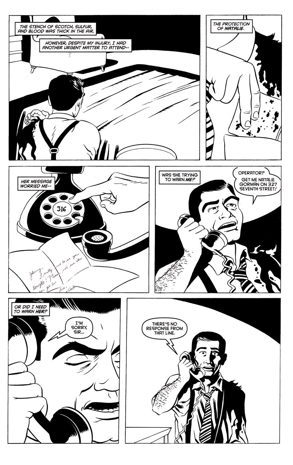 Read online Moonstone Noir: Johnny Dollar comic -  Issue # Full - 31