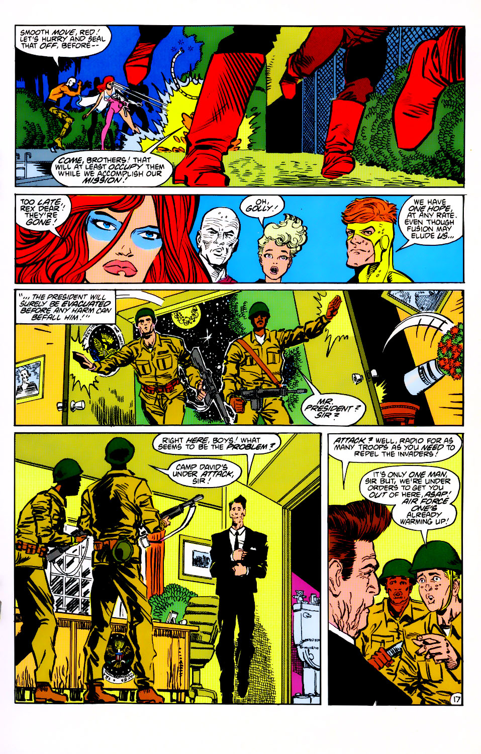 Read online The Outsiders (1985) comic -  Issue #24 - 18