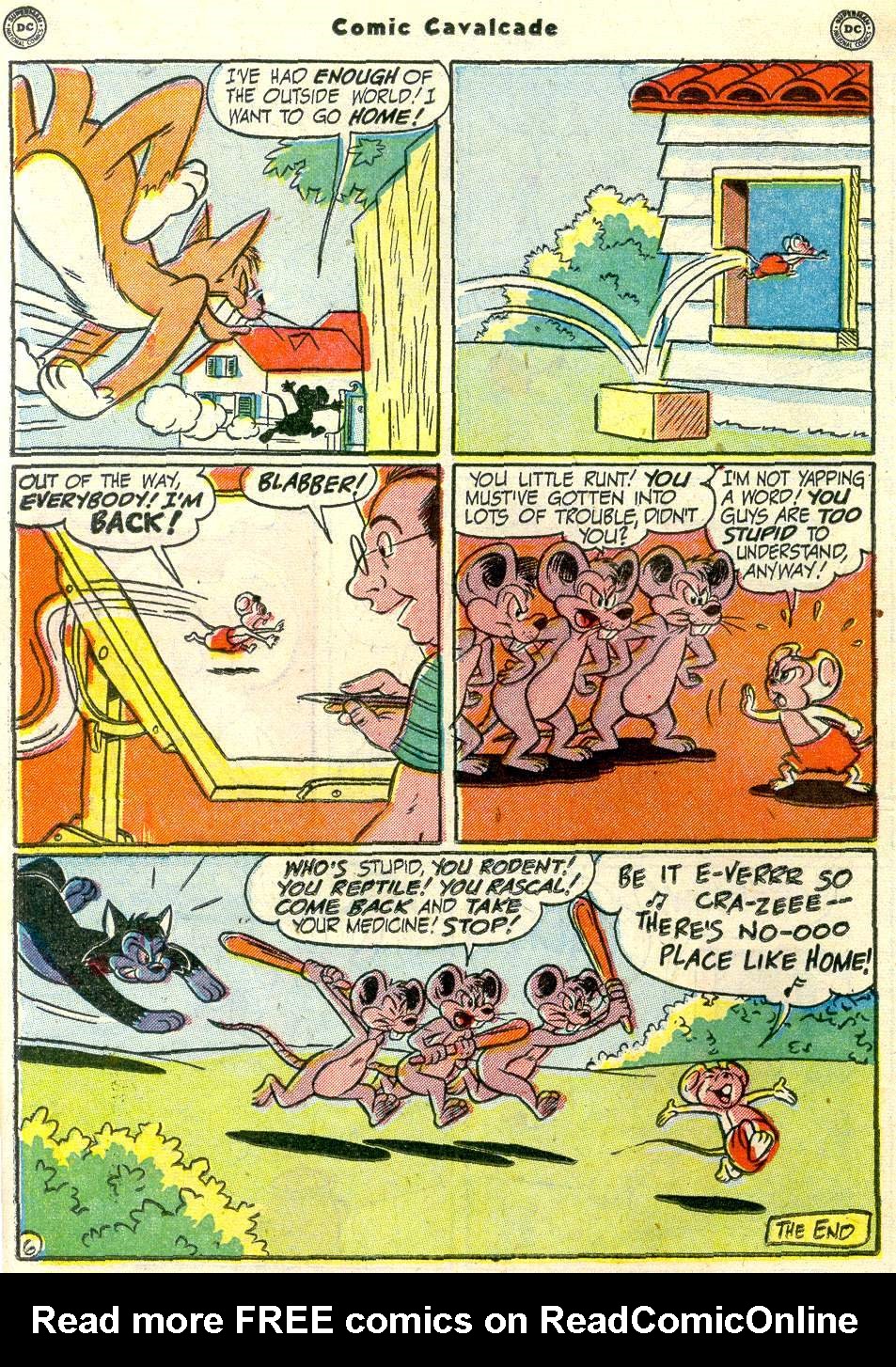 Read online Comic Cavalcade comic -  Issue #43 - 48