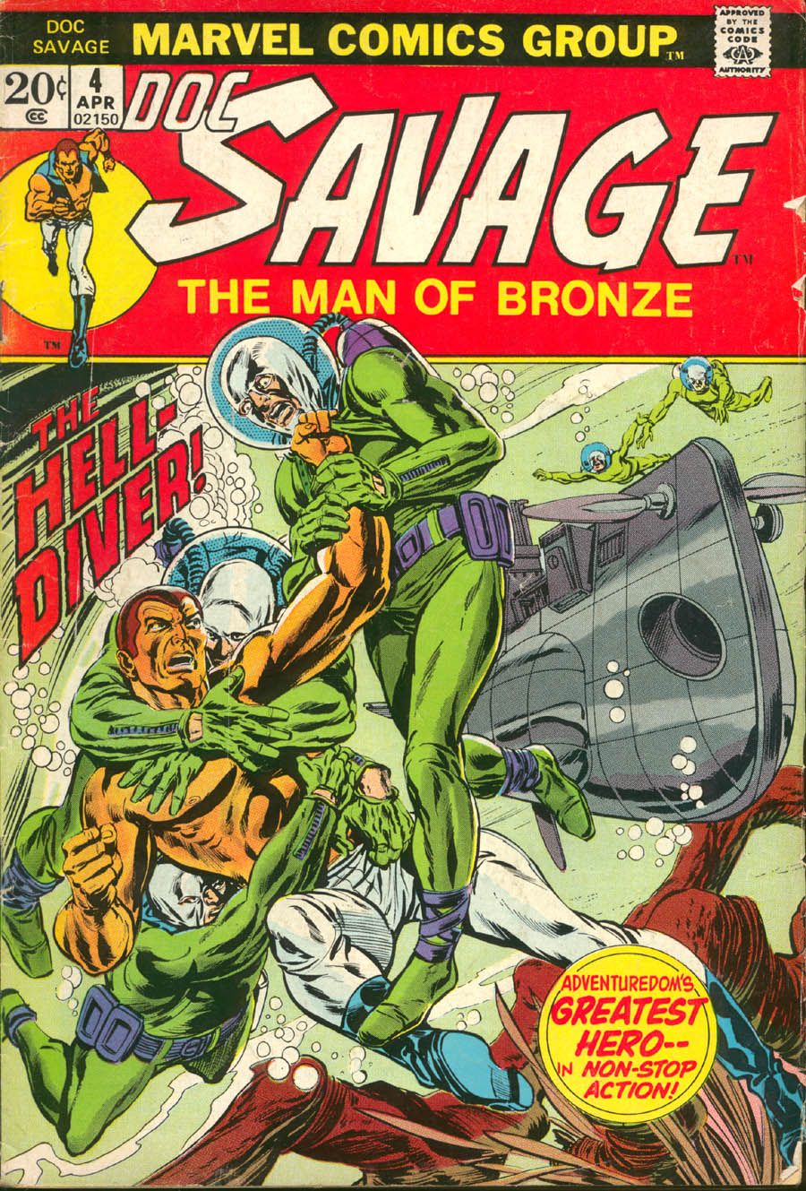 Read online Doc Savage (1972) comic -  Issue #4 - 1