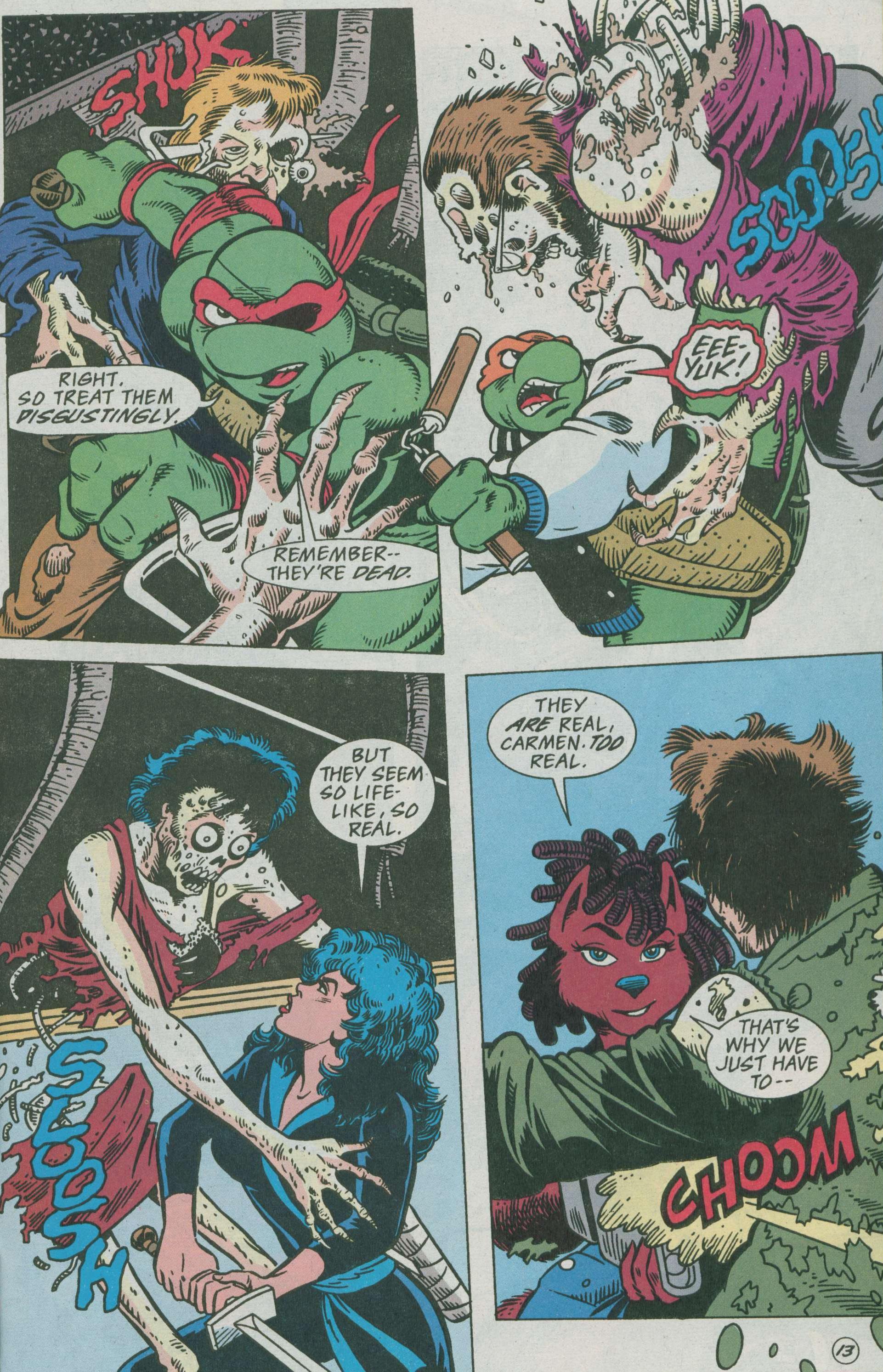 Read online Teenage Mutant Ninja Turtles Adventures (1989) comic -  Issue #65 - 16