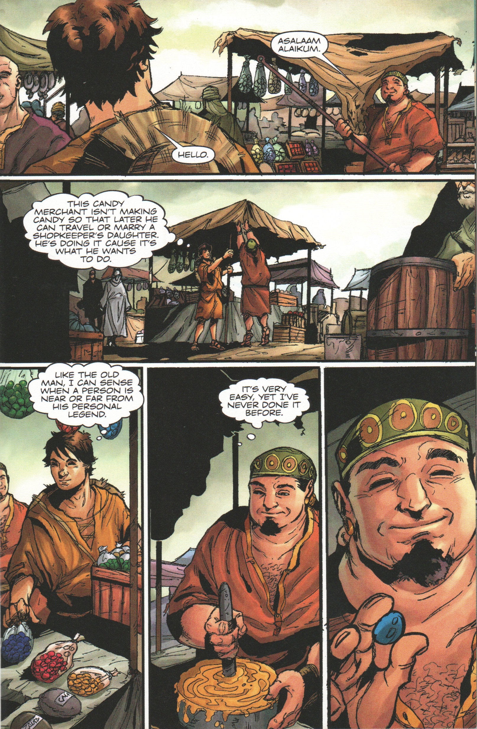 Read online The Alchemist: A Graphic Novel comic -  Issue # TPB (Part 1) - 96