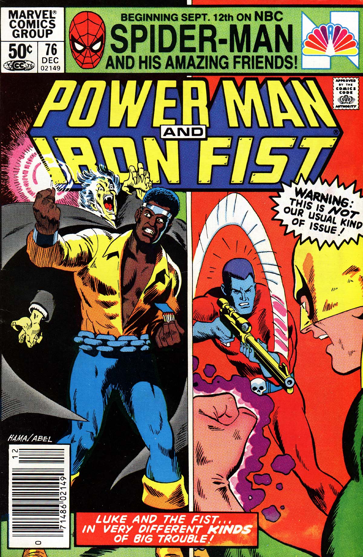 Read online Power Man and Iron Fist (1978) comic -  Issue #76 - 1