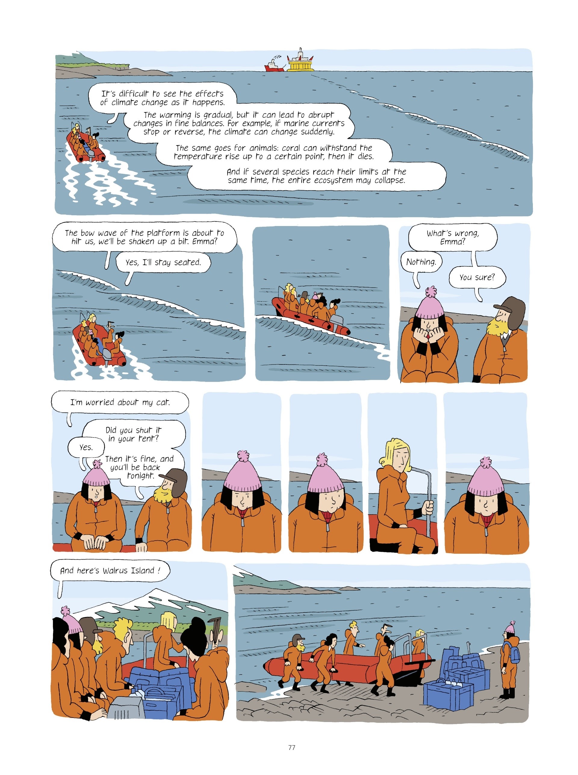 Read online Extinctions: Twilight of the Species comic -  Issue # TPB - 77