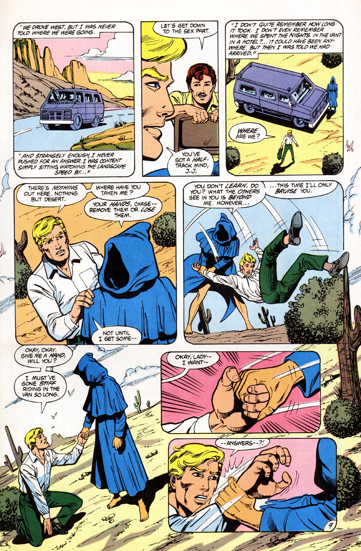 Read online Vigilante (1983) comic -  Issue #7 - 10