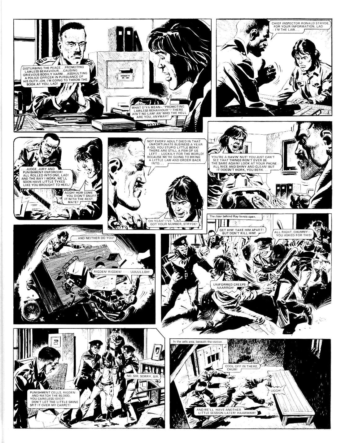 Read online Action (1976) comic -  Issue # _STORY OF A VIOLENT COMIC - 260