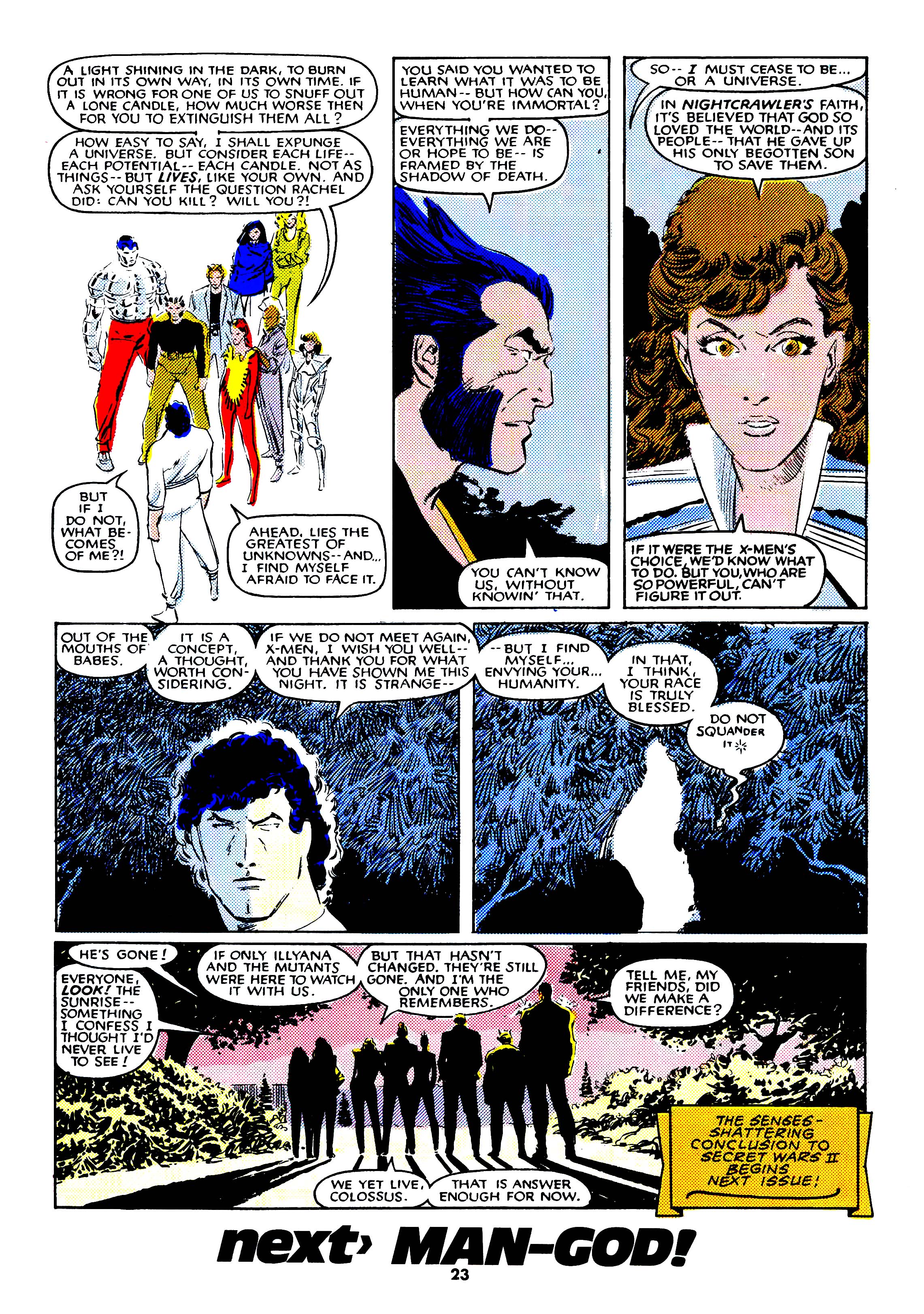 Read online Secret Wars (1985) comic -  Issue #78 - 23