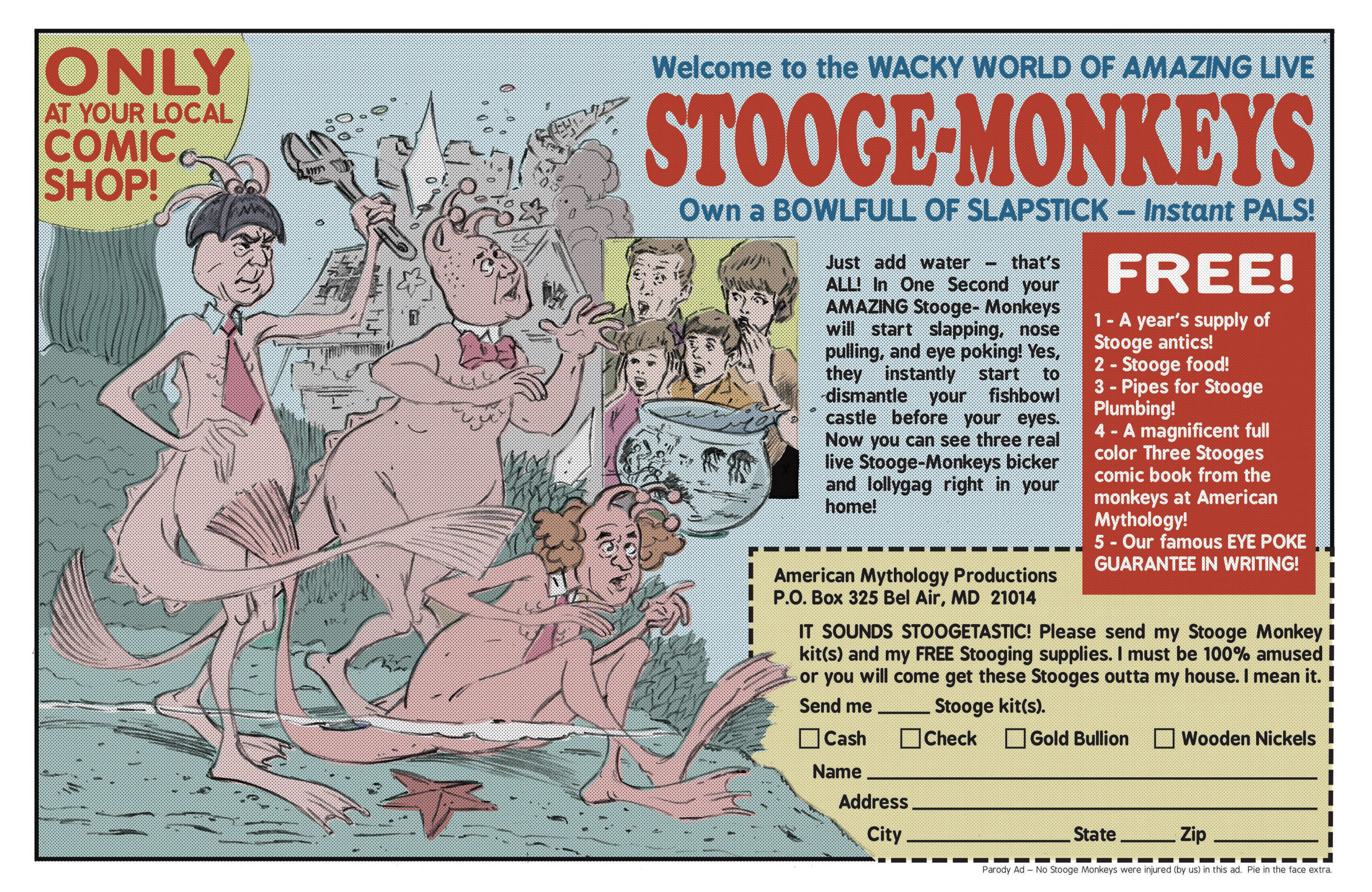 Read online The Three Stooges: The Boys Are Back comic -  Issue # Full - 11