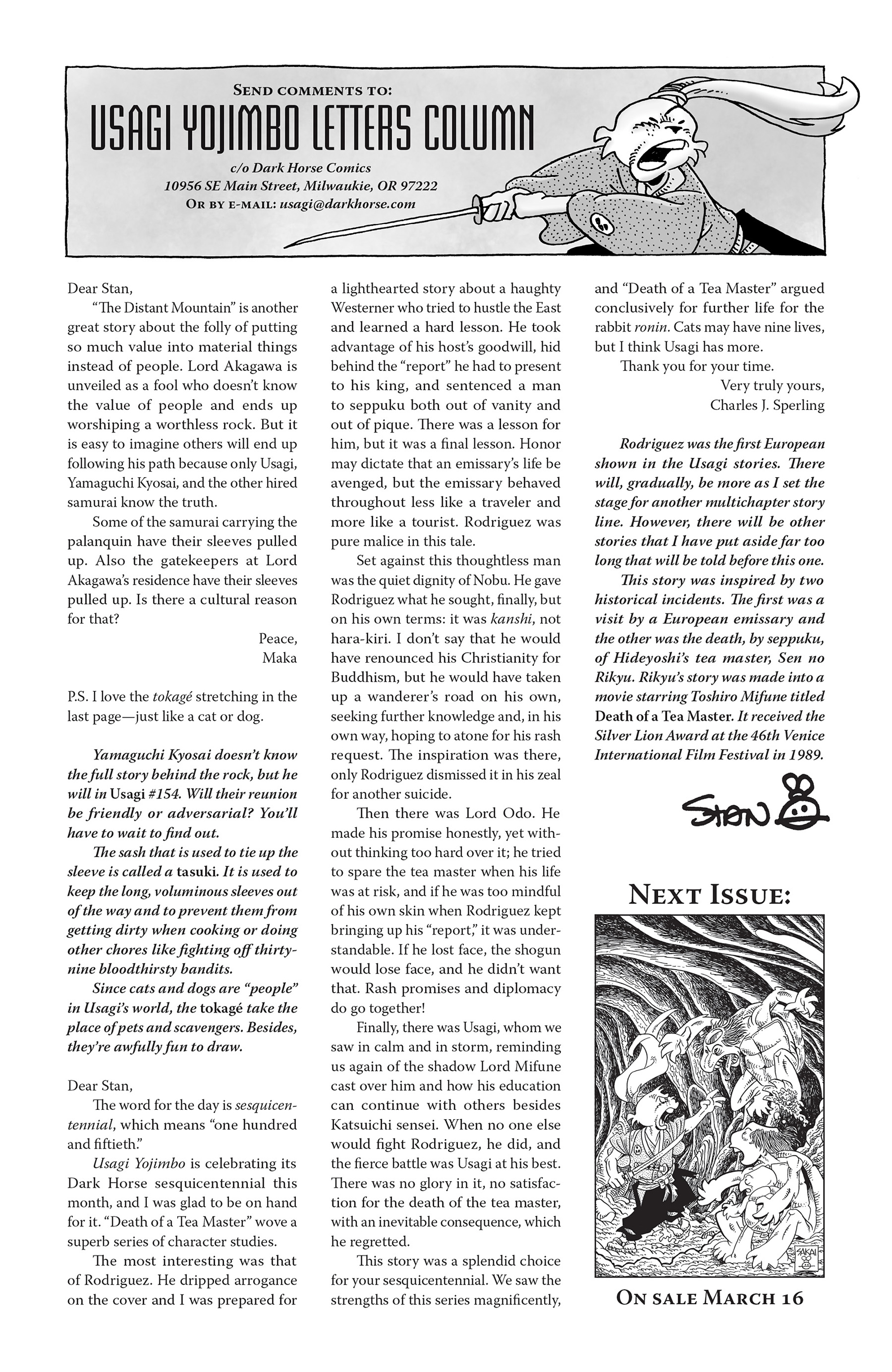Read online Usagi Yojimbo (1996) comic -  Issue #152 - 27