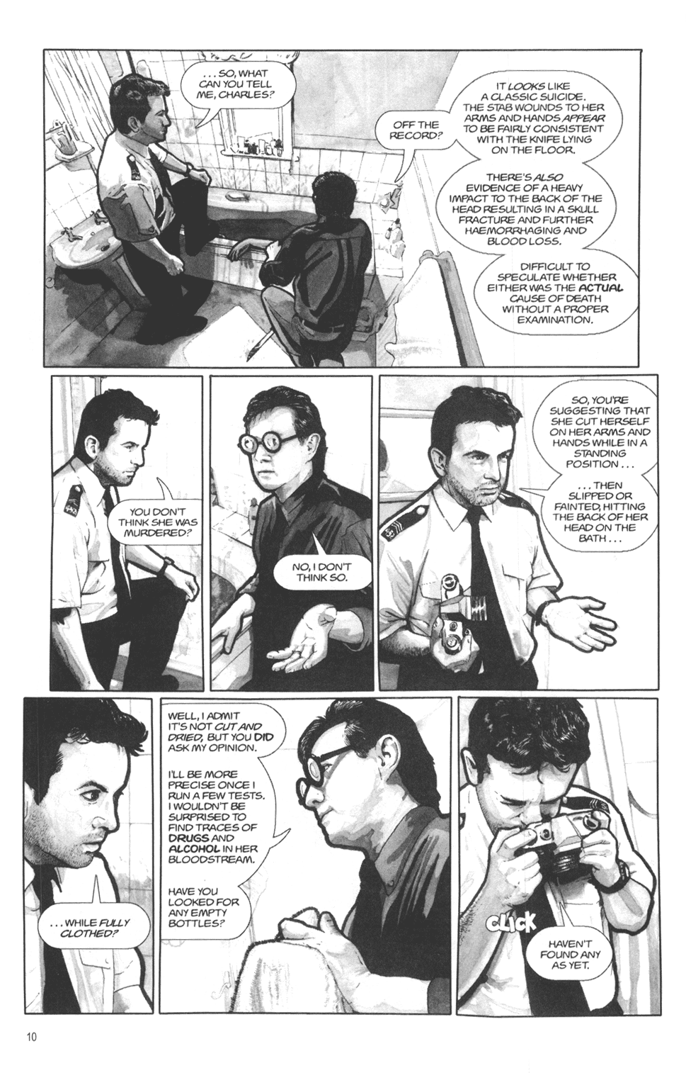 Read online Strangehaven comic -  Issue #13 - 10