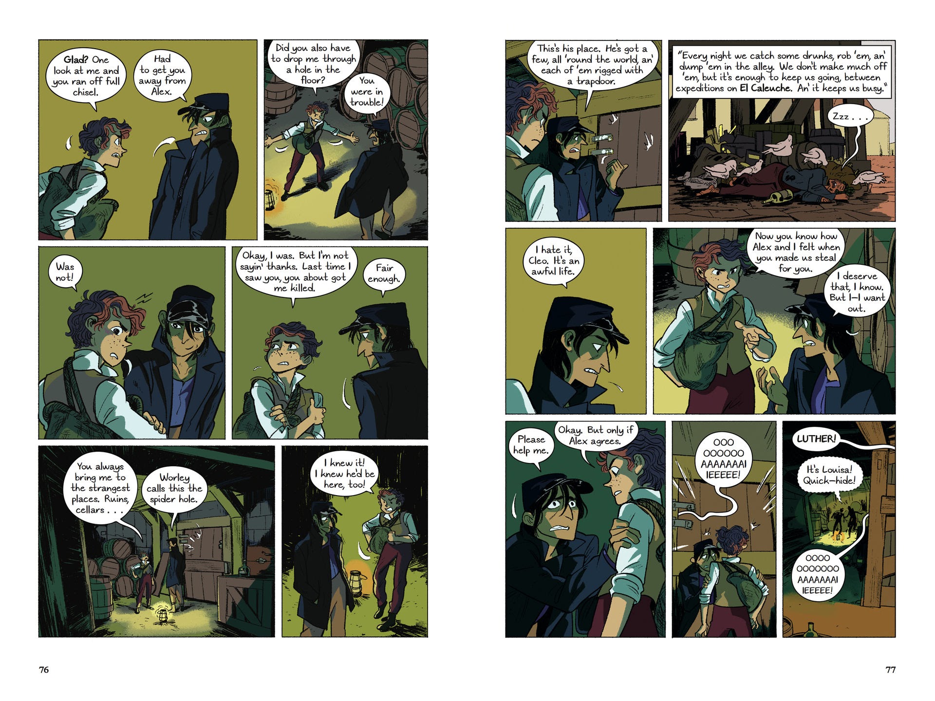 Read online Knife's Edge comic -  Issue # TPB - 40