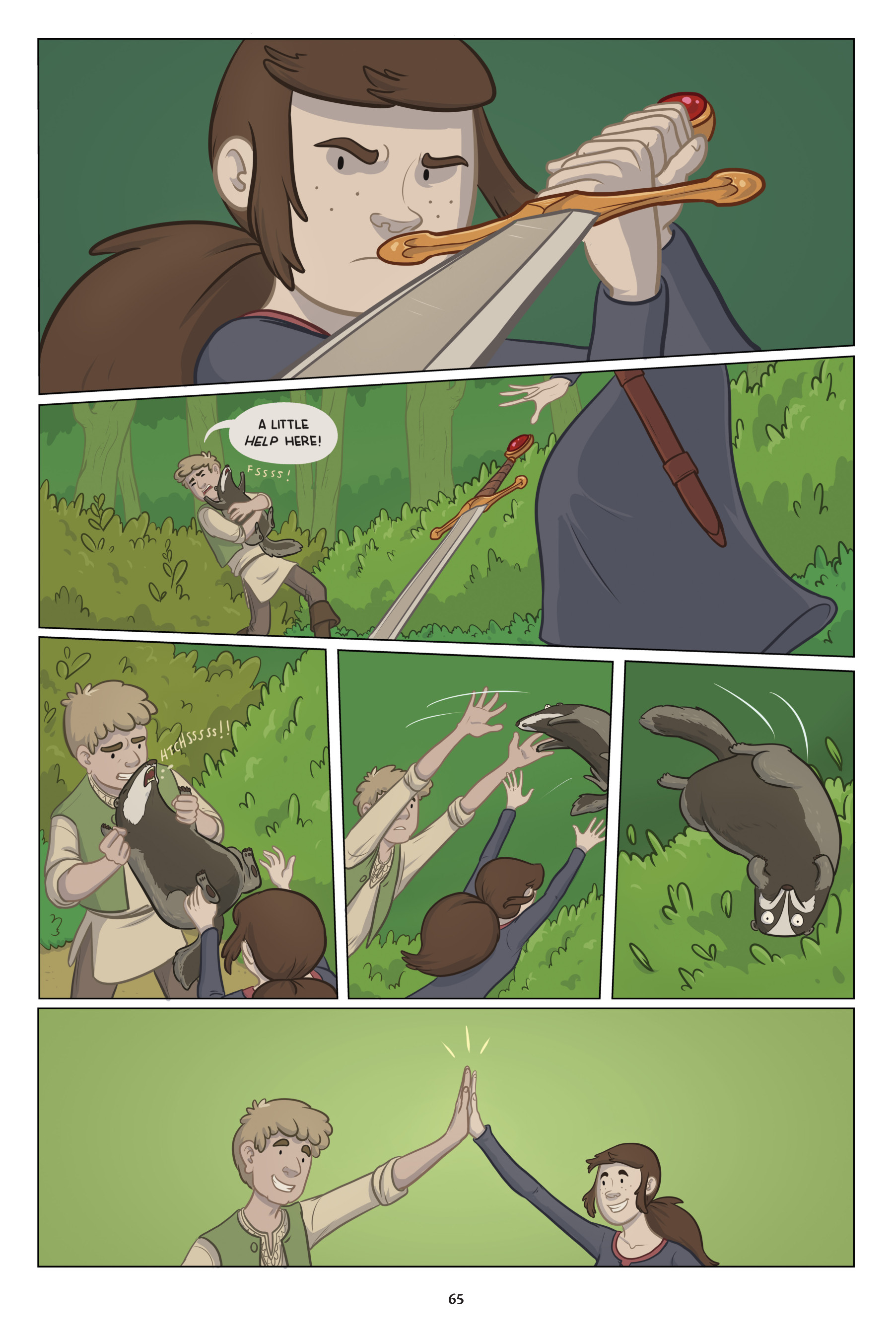 Read online Extraordinary: A Story of an Ordinary Princess comic -  Issue # TPB (Part 1) - 66