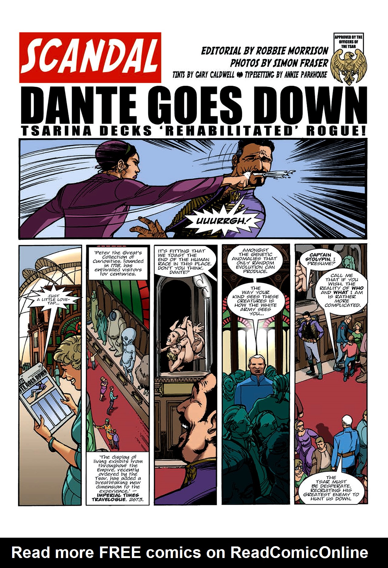 Read online Nikolai Dante comic -  Issue # TPB 7 - 147