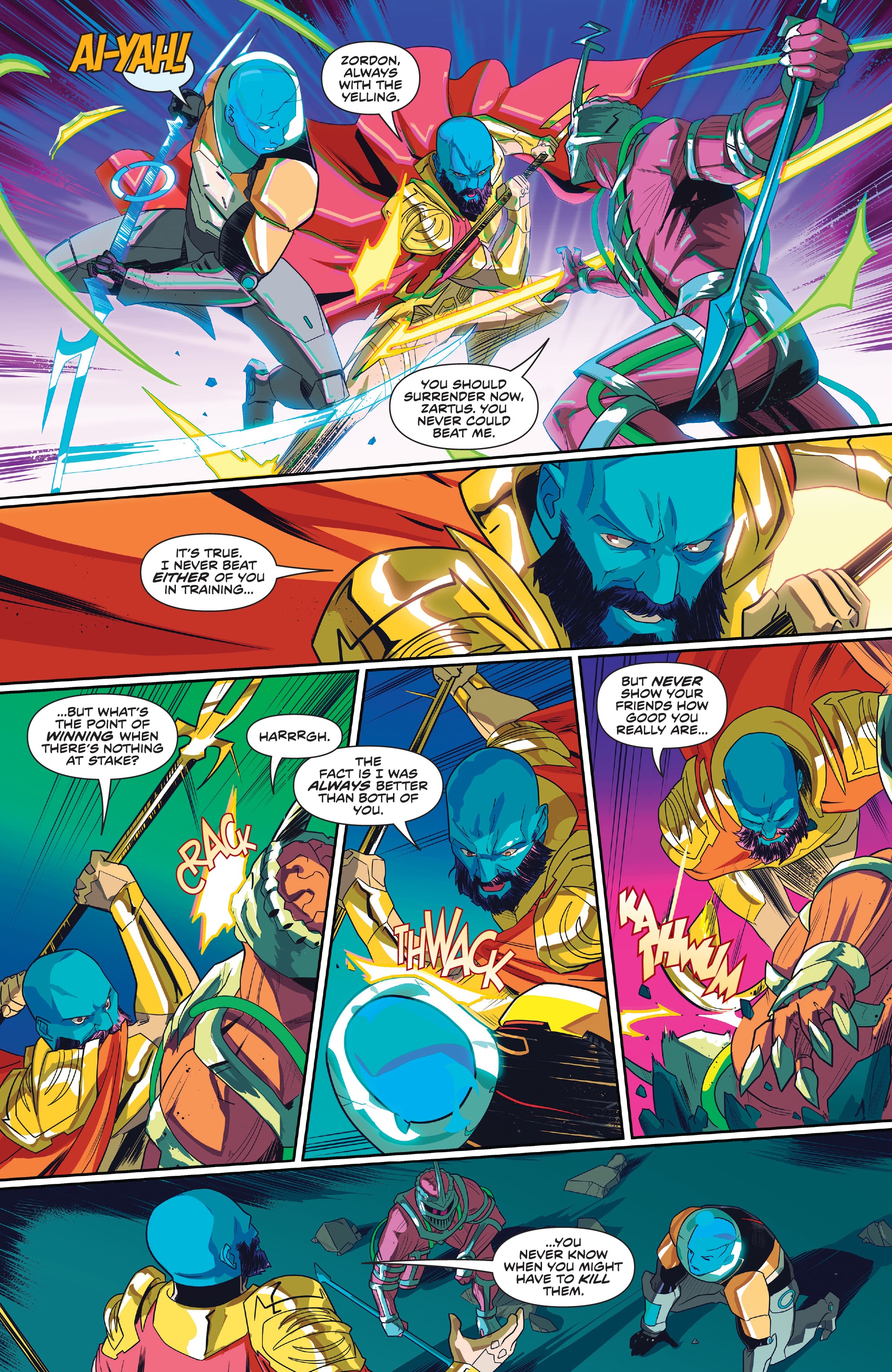 Read online Power Rangers comic -  Issue #15 - 18