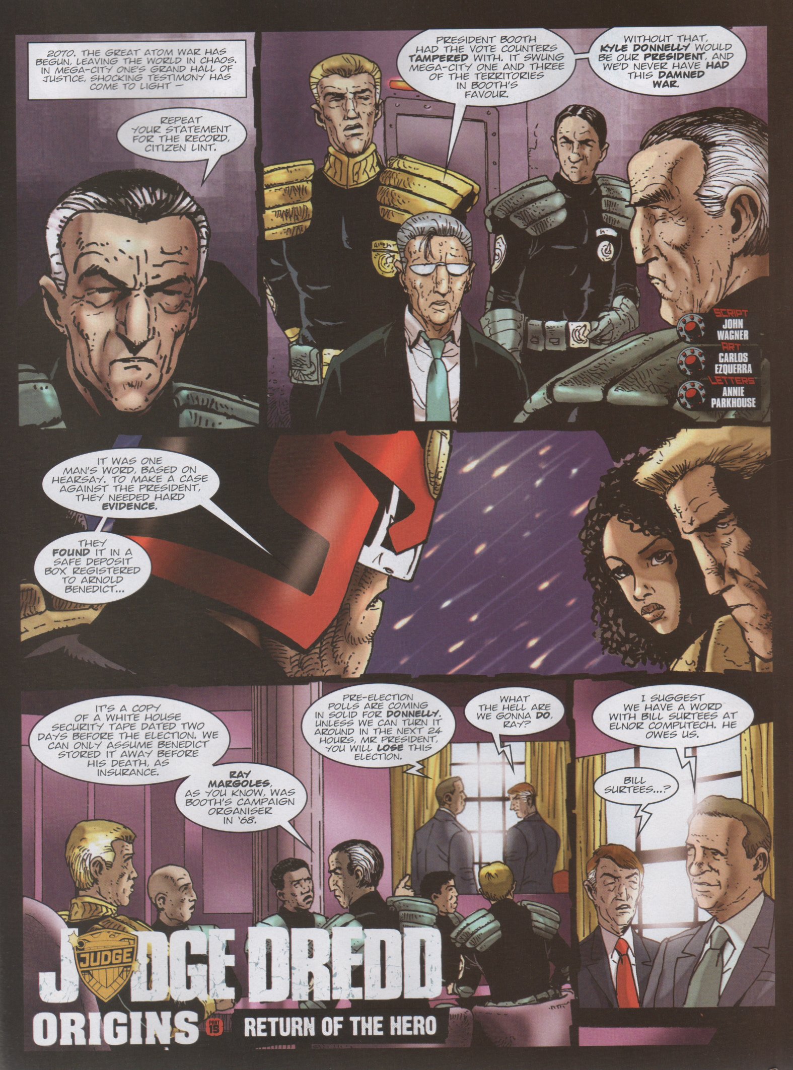 Read online Judge Dredd Origins comic -  Issue # TPB - 86