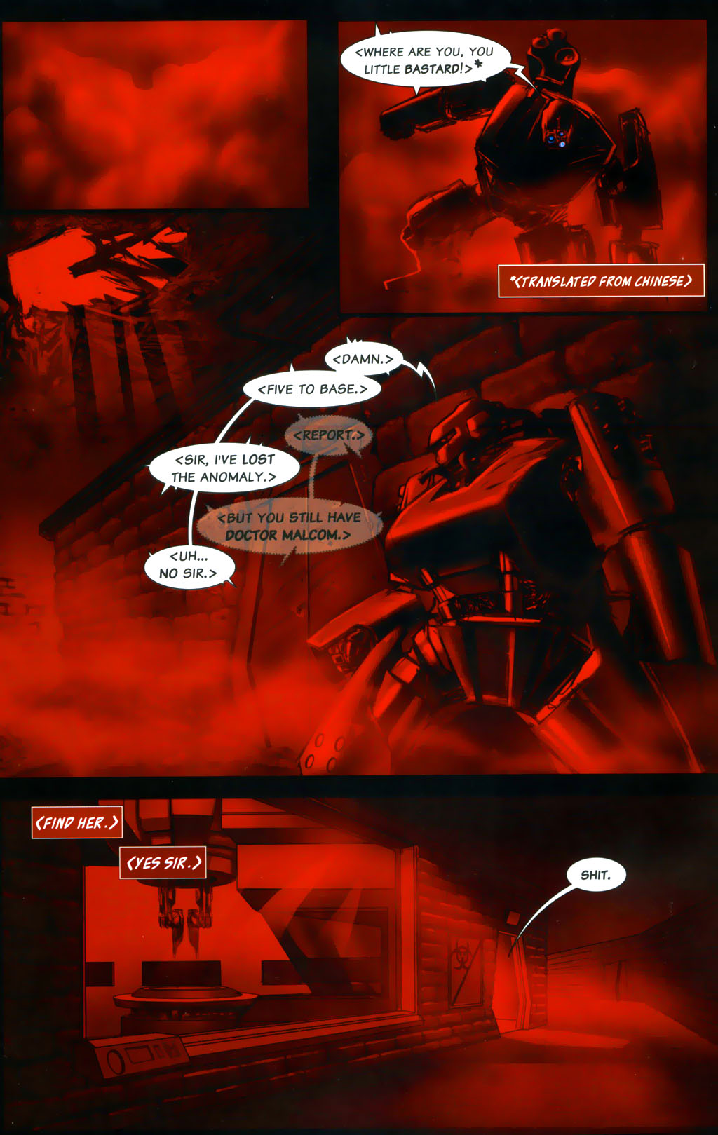 Read online Patient Zero comic -  Issue #3 - 4