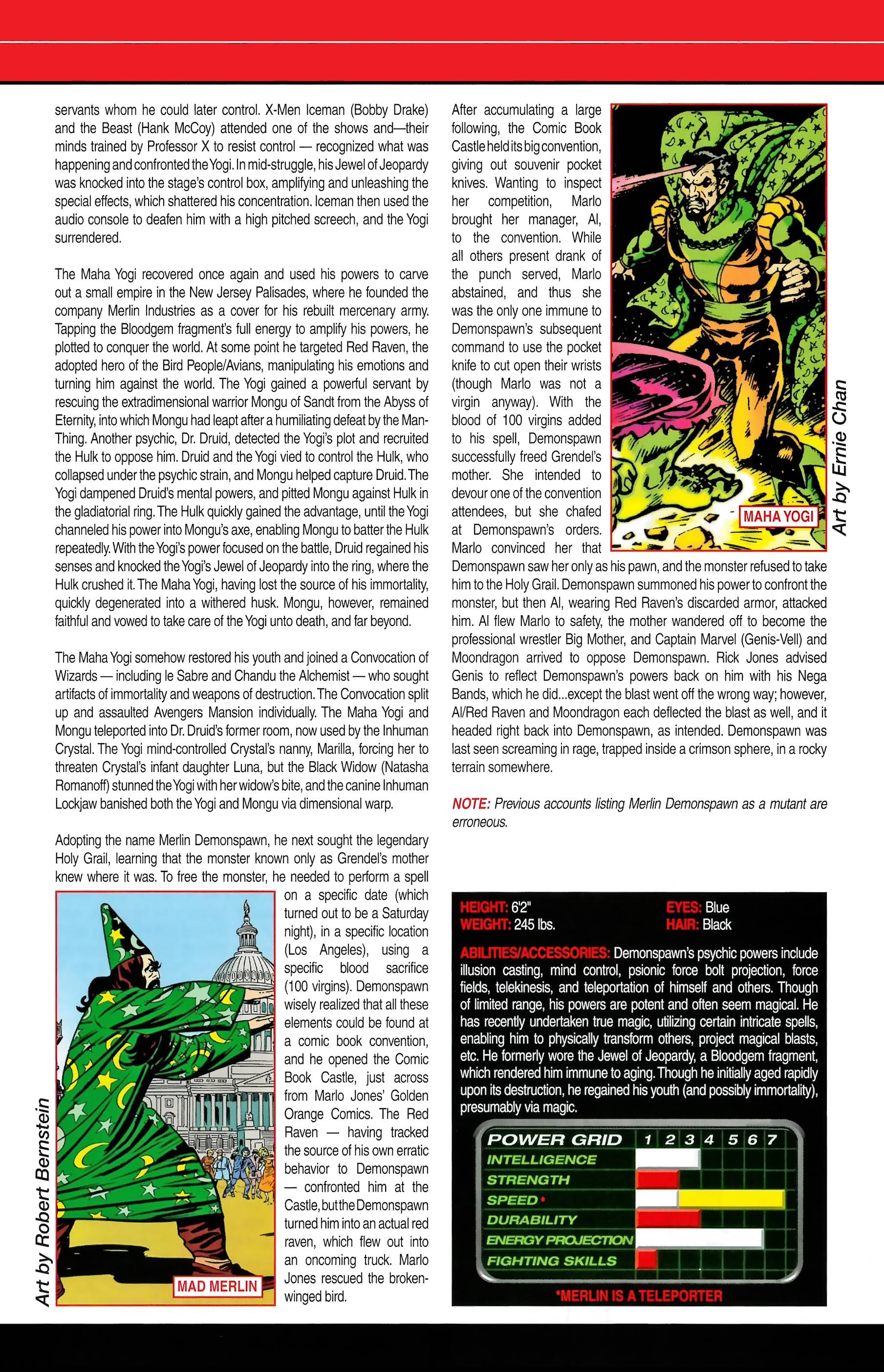 Read online Official Handbook of the Marvel Universe A to Z comic -  Issue # TPB 7 (Part 2) - 21