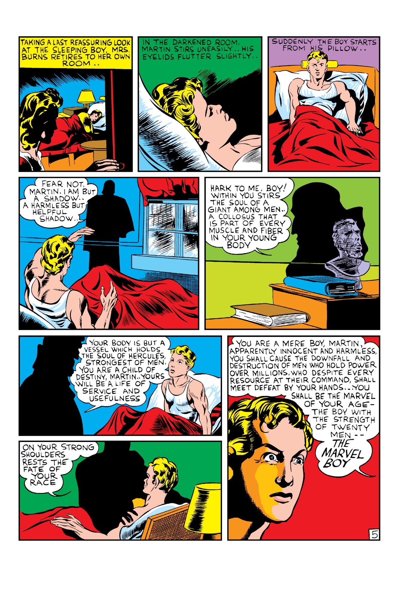 Read online Daring Mystery Comics comic -  Issue #6 - 7