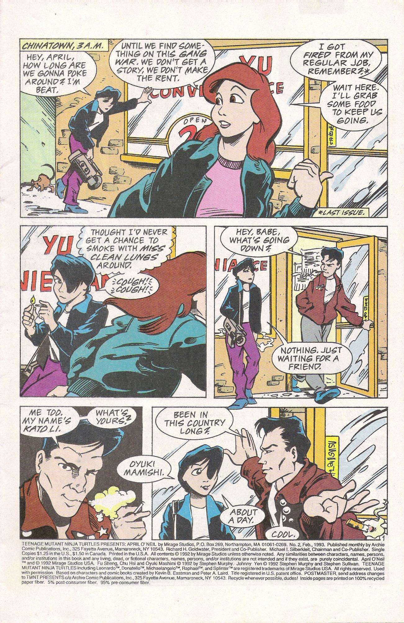 Read online Teenage Mutant Ninja Turtles Presents: April O'Neil comic -  Issue #2 - 3