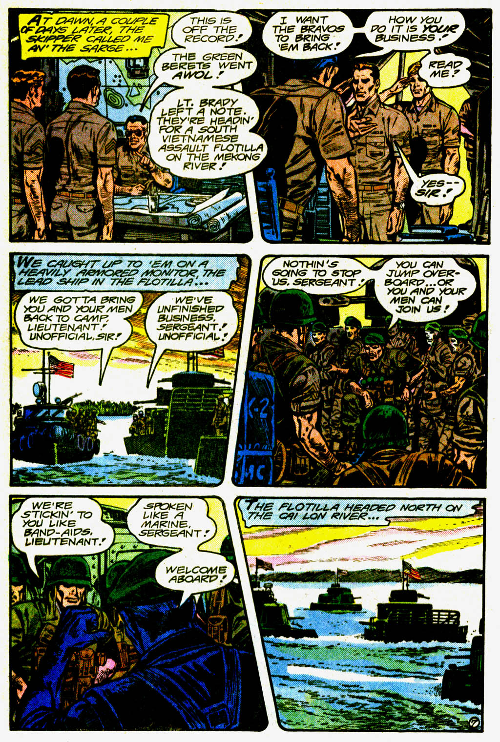 Read online G.I. Combat (1952) comic -  Issue #269 - 31