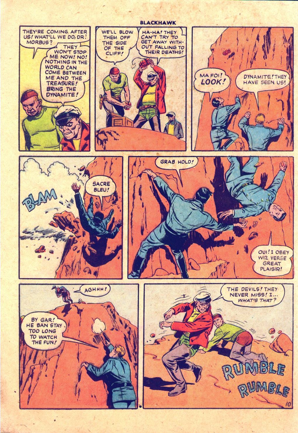 Read online Blackhawk (1957) comic -  Issue #26 - 32