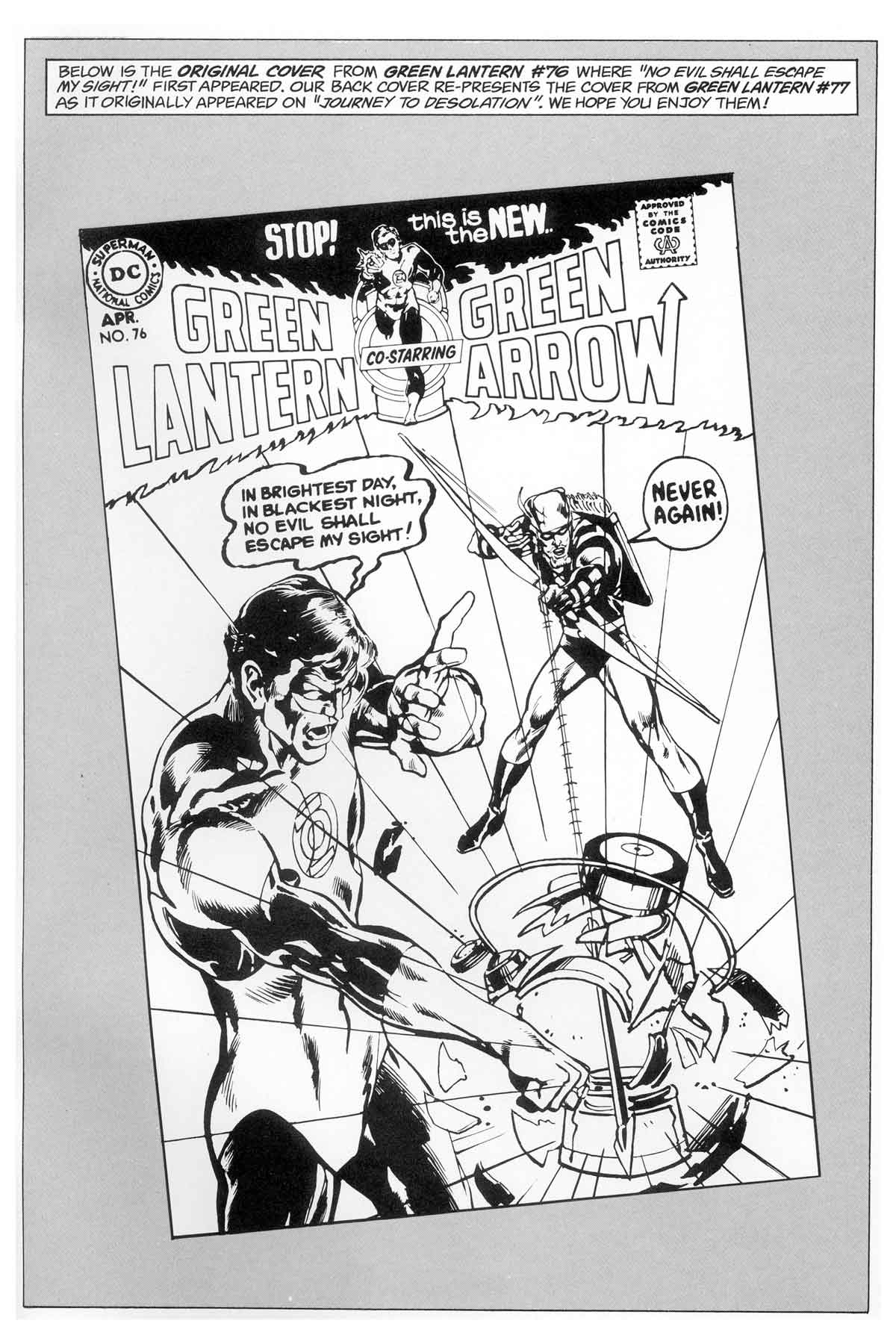 Read online Green Lantern/Green Arrow comic -  Issue #1 - 50