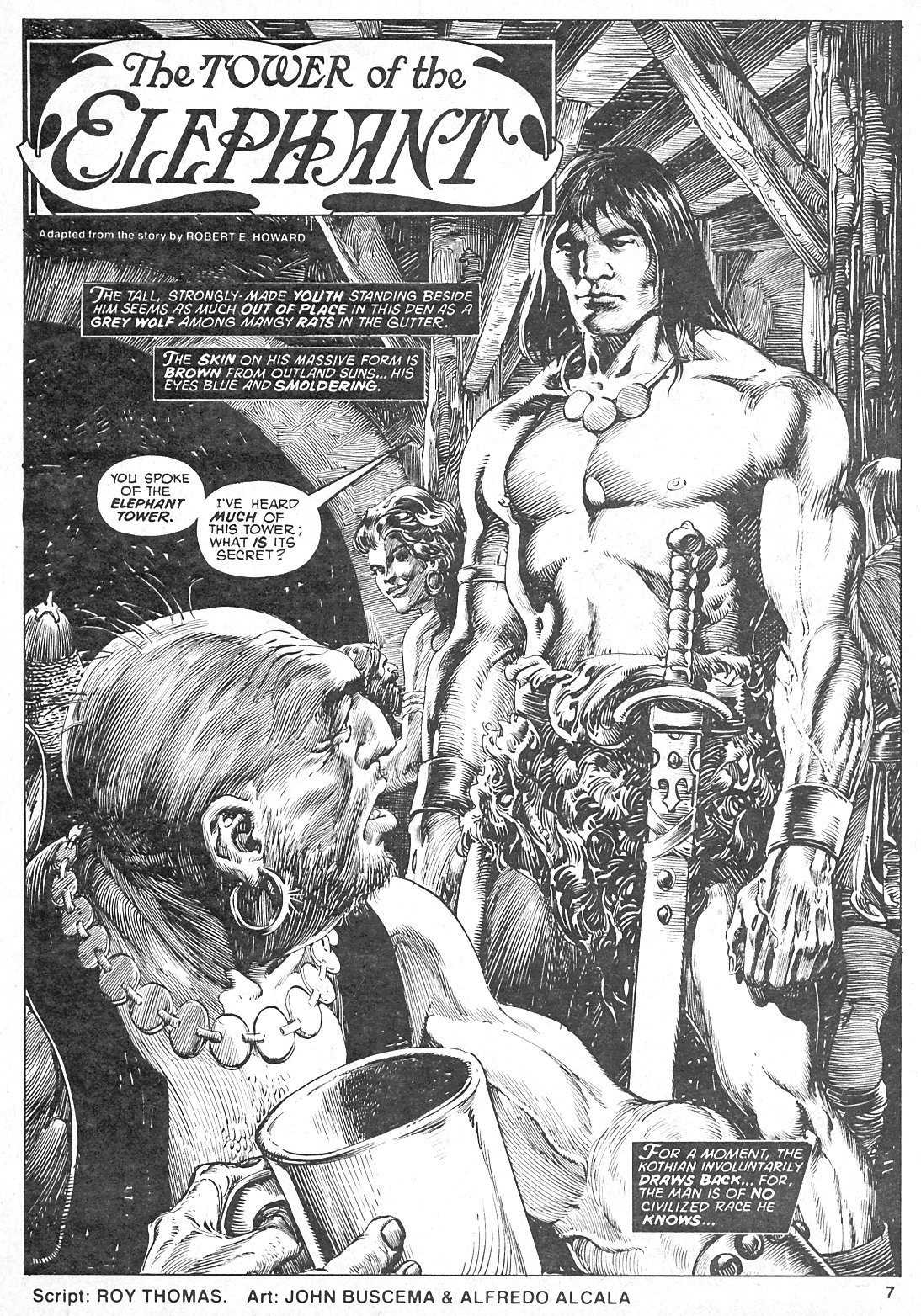 Read online The Savage Sword Of Conan comic -  Issue #24 - 7