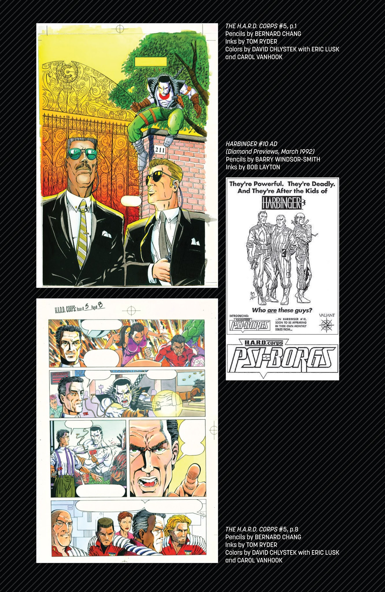 Read online Valiant Masters H.A.R.D. Corps comic -  Issue # TPB - 210