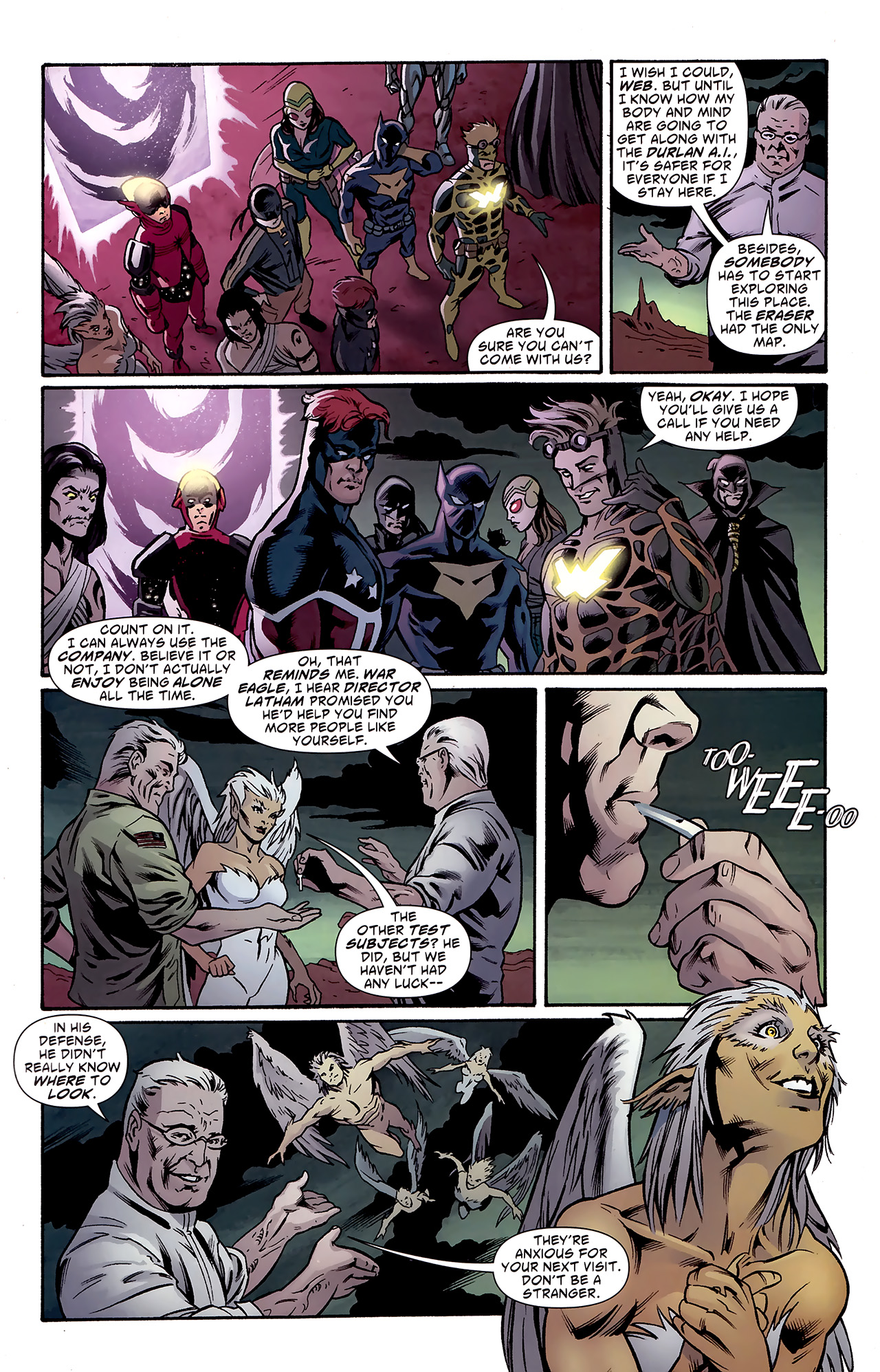 Read online The Mighty Crusaders comic -  Issue #6 - 21