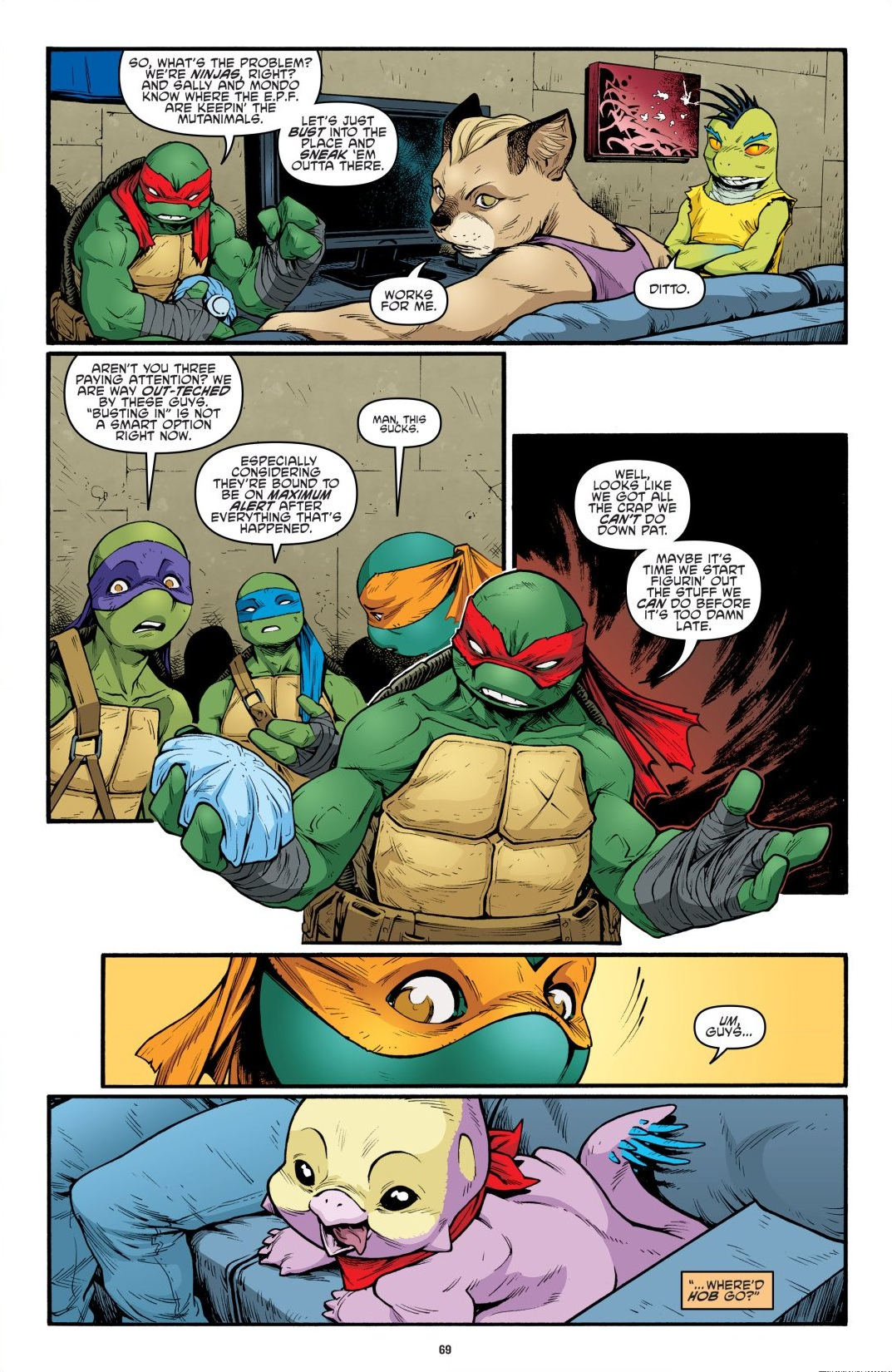 Read online Teenage Mutant Ninja Turtles: The IDW Collection comic -  Issue # TPB 9 (Part 1) - 70